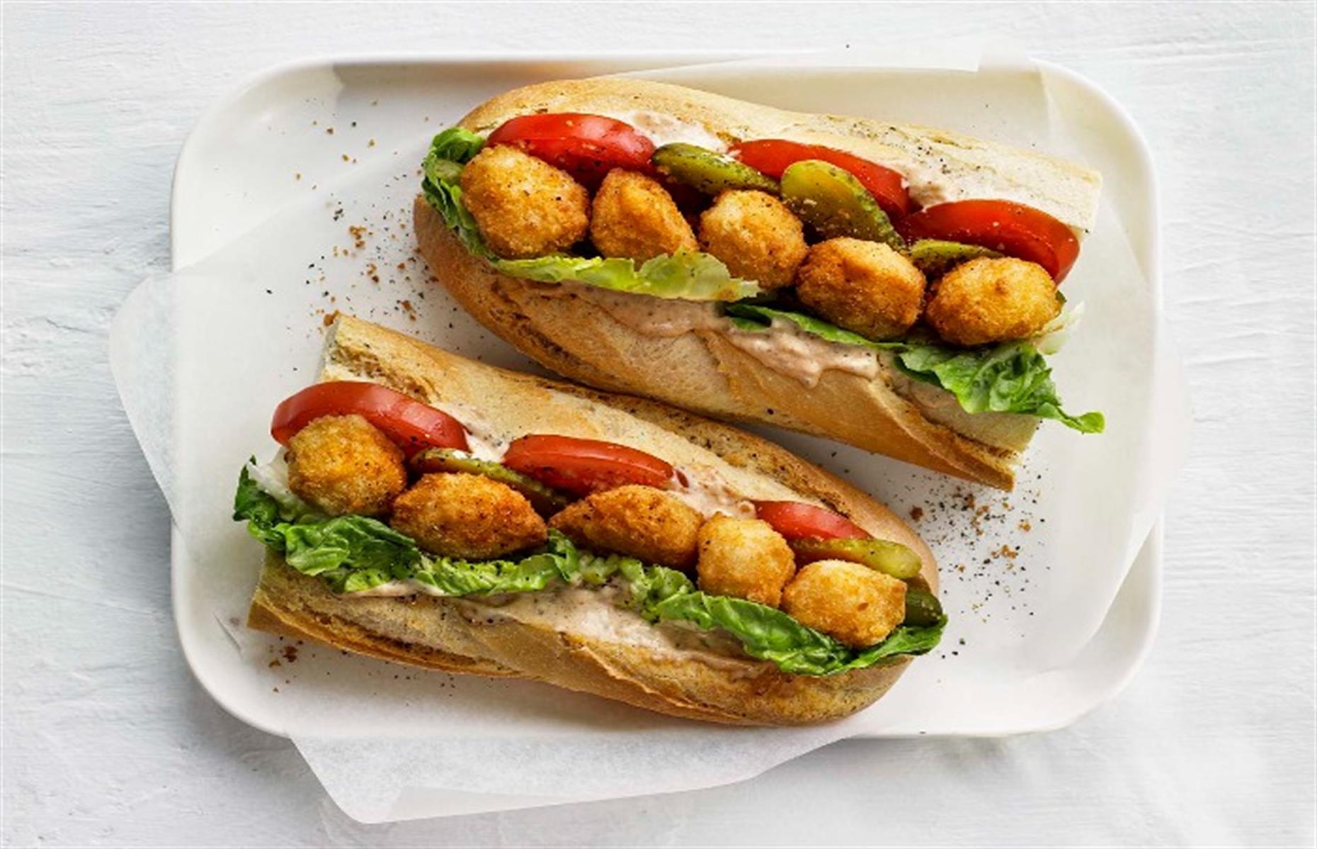 Scampi po boys