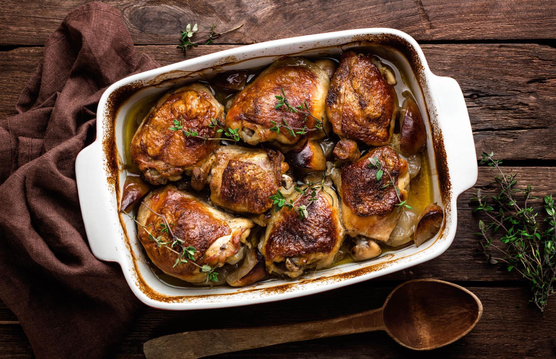7. Dry chicken to help it brown