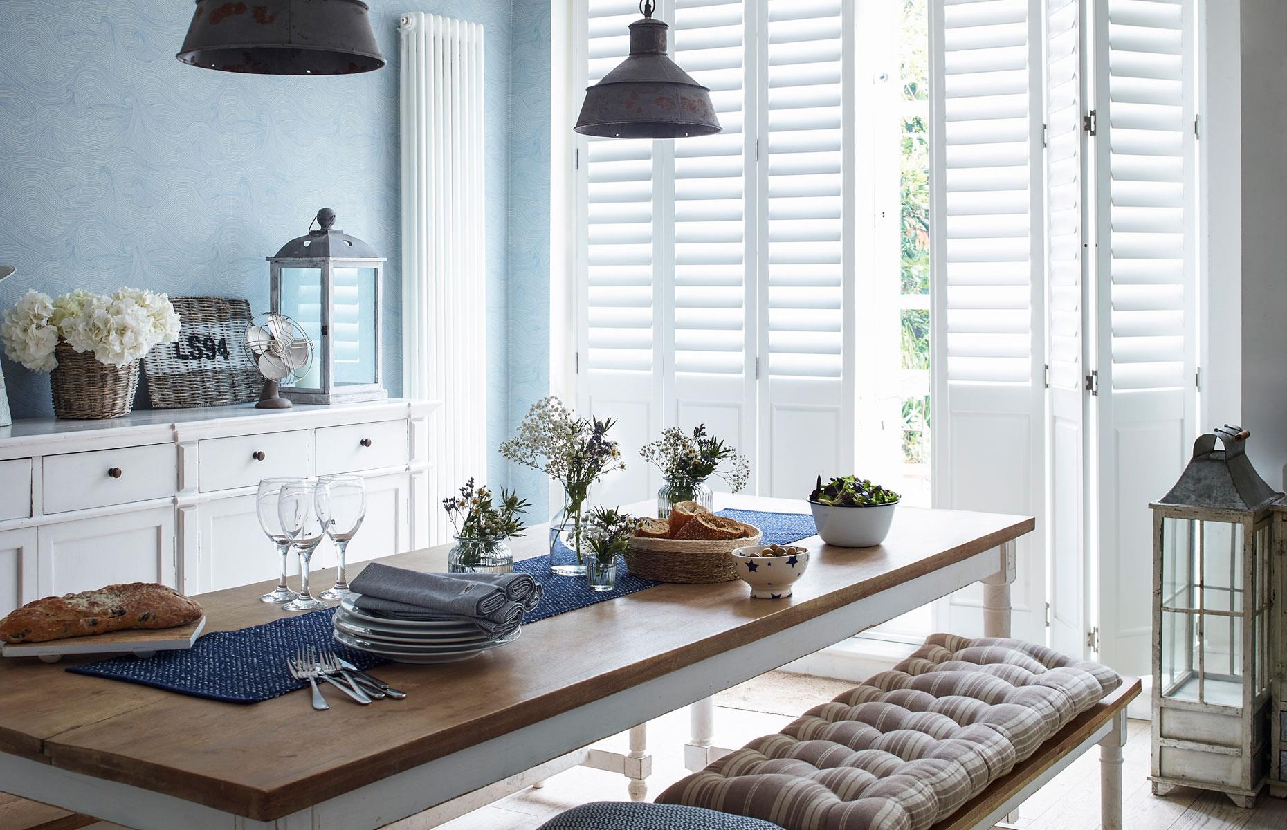 Call on charming window shutters