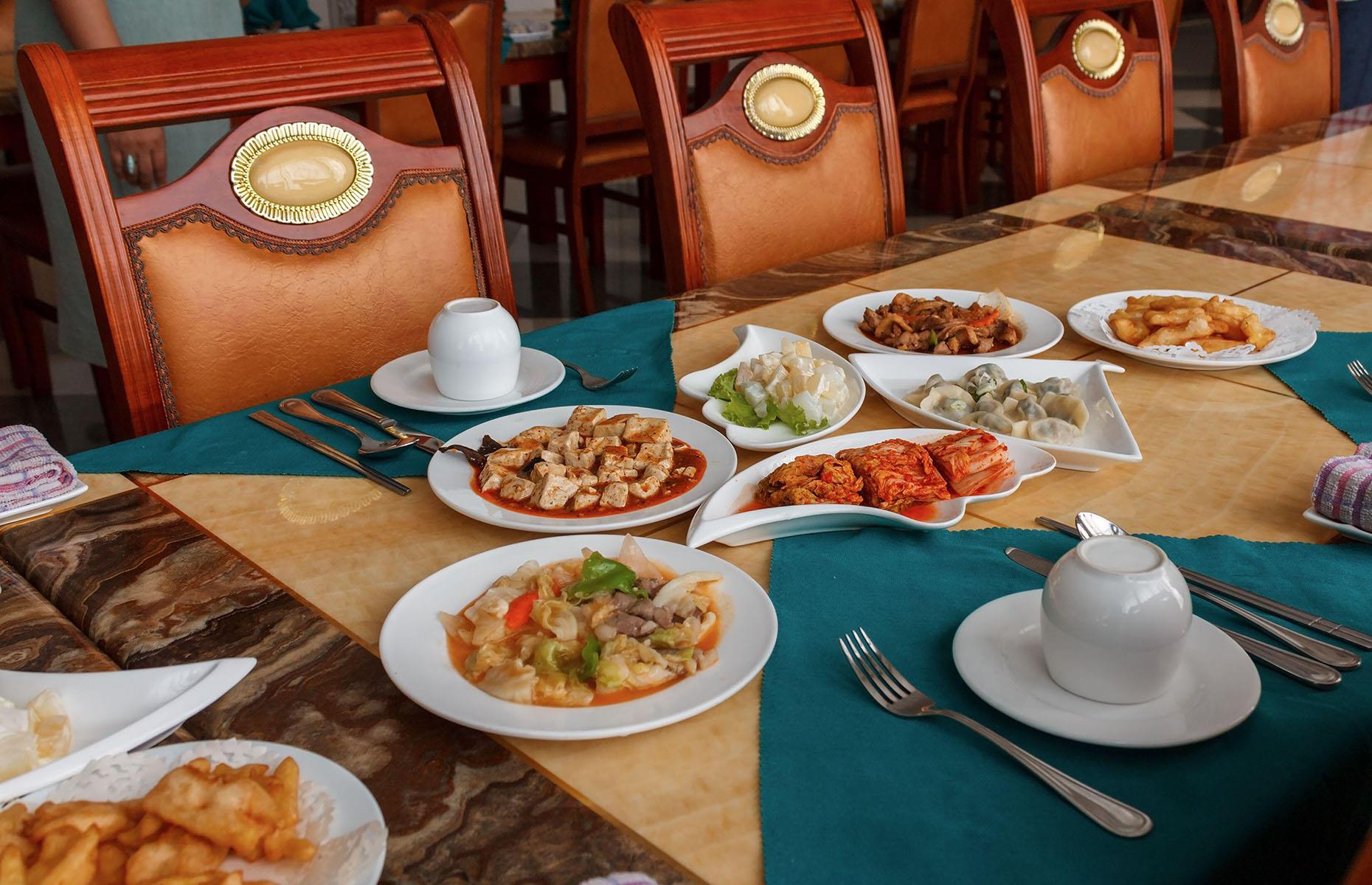 There's plenty of food for tourists