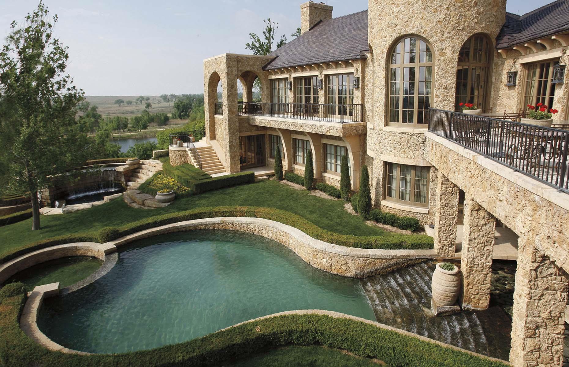El elegante rancho de T Boone Pickens, Texas, EE.UU.