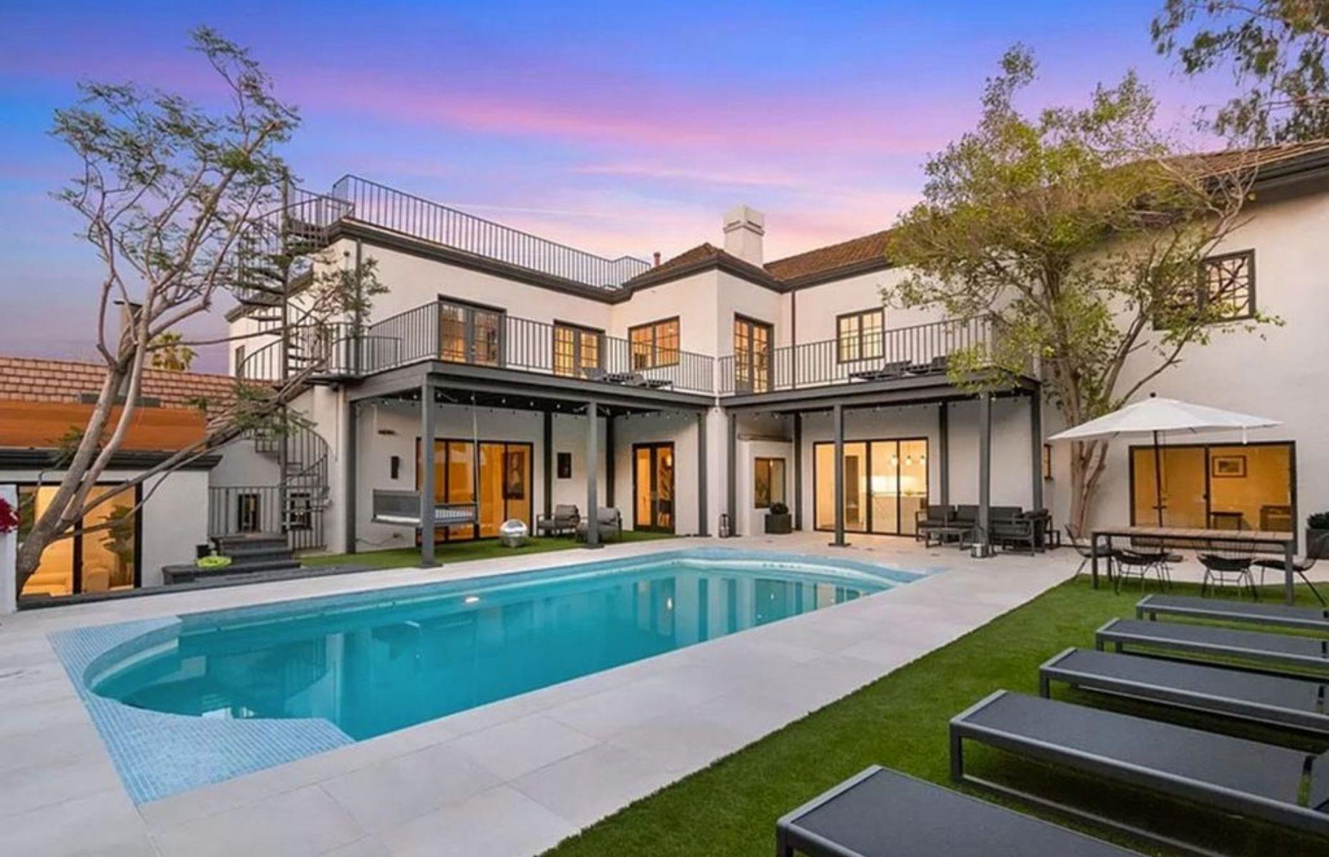El escondite de Cary Grant en una ladera