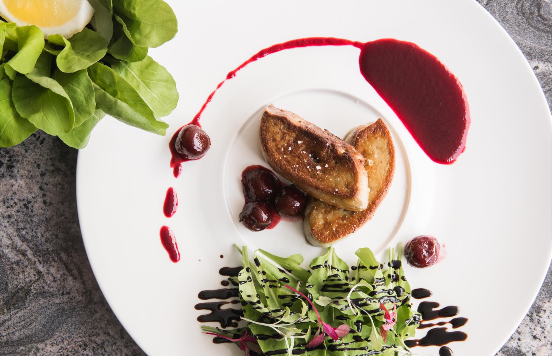 Strictly no foie gras
