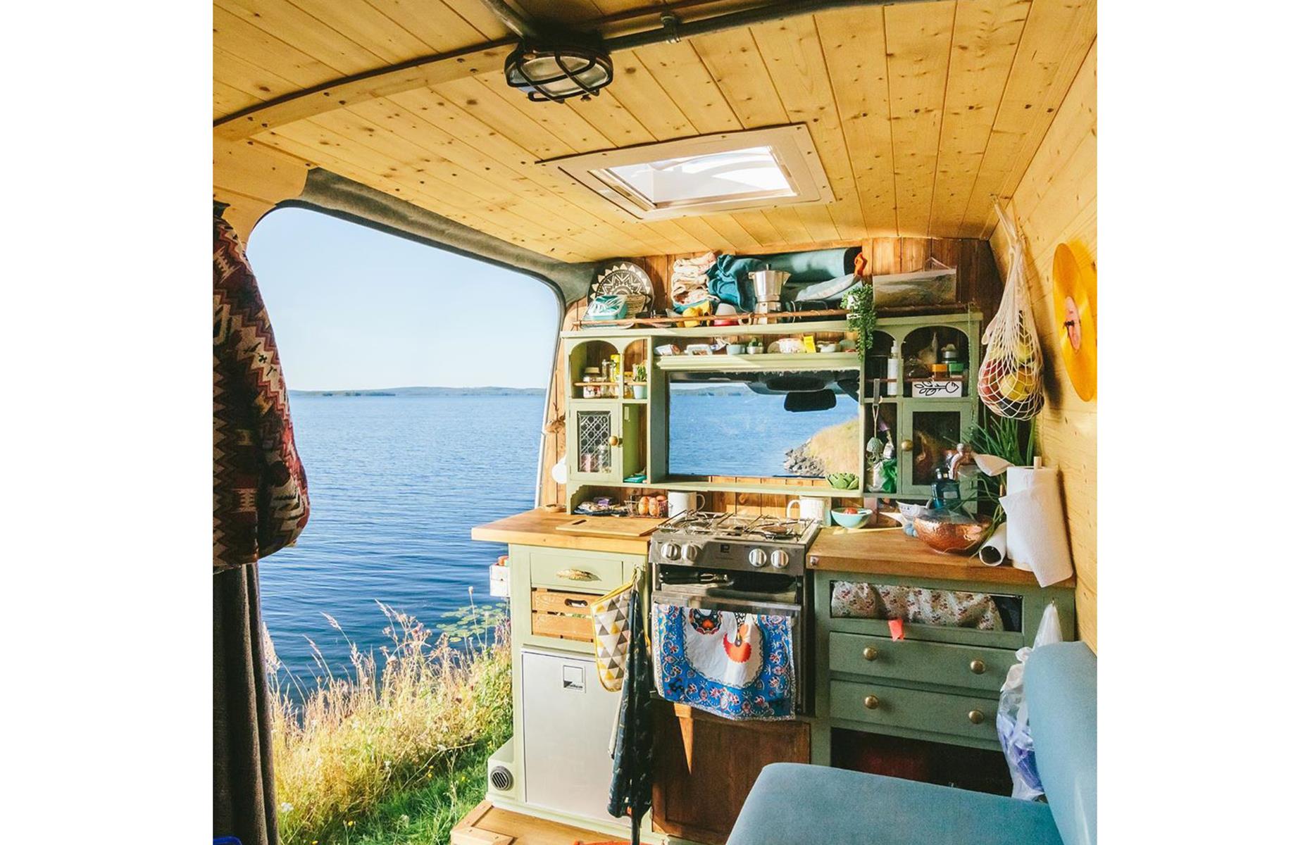 Former police van, UK