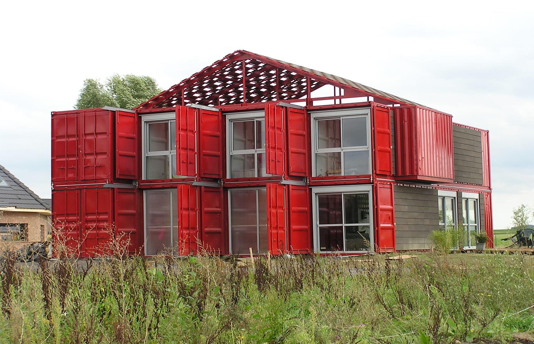 Prefabricated family home, Hauts-de-France, France
