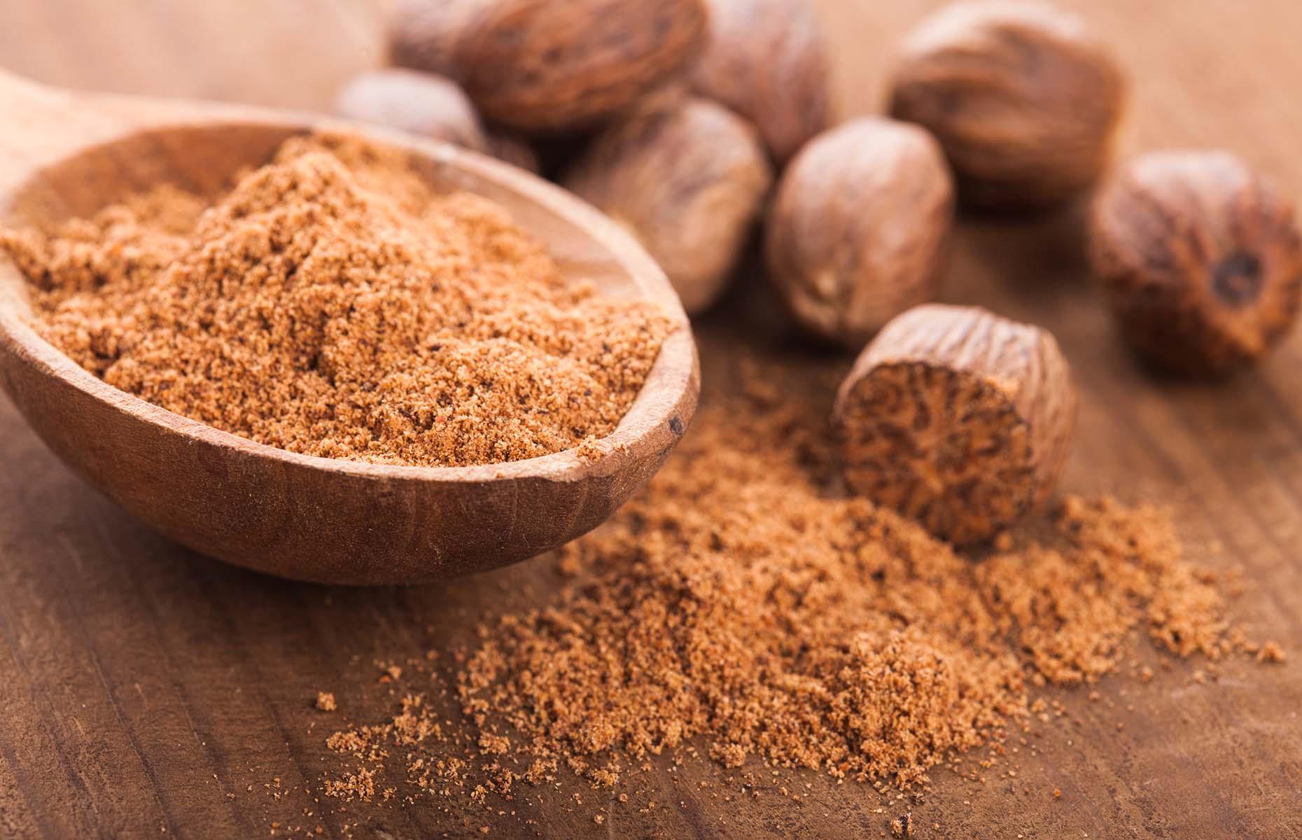 Swap cinnamon for nutmeg