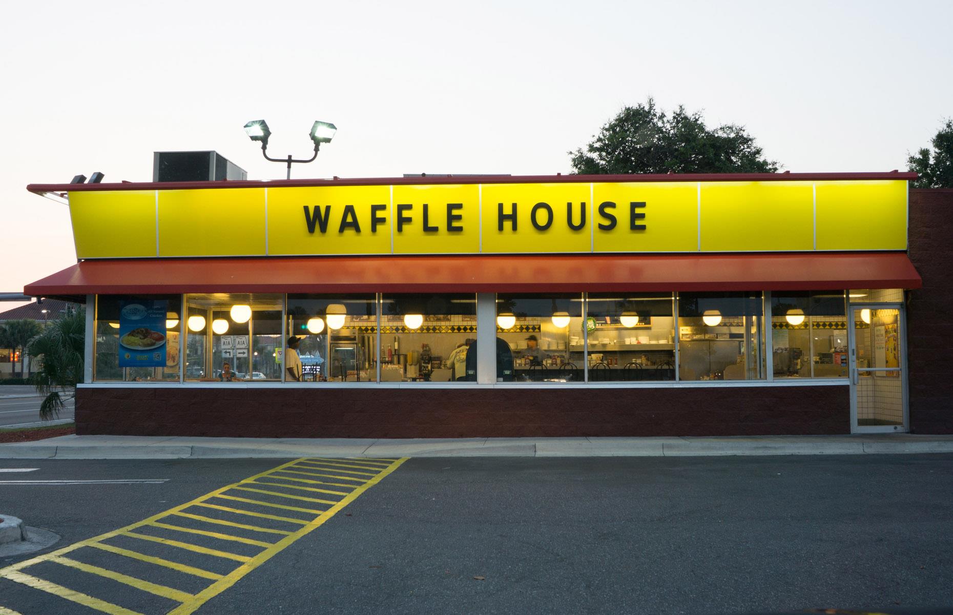 You can have packages delivered to Waffle House