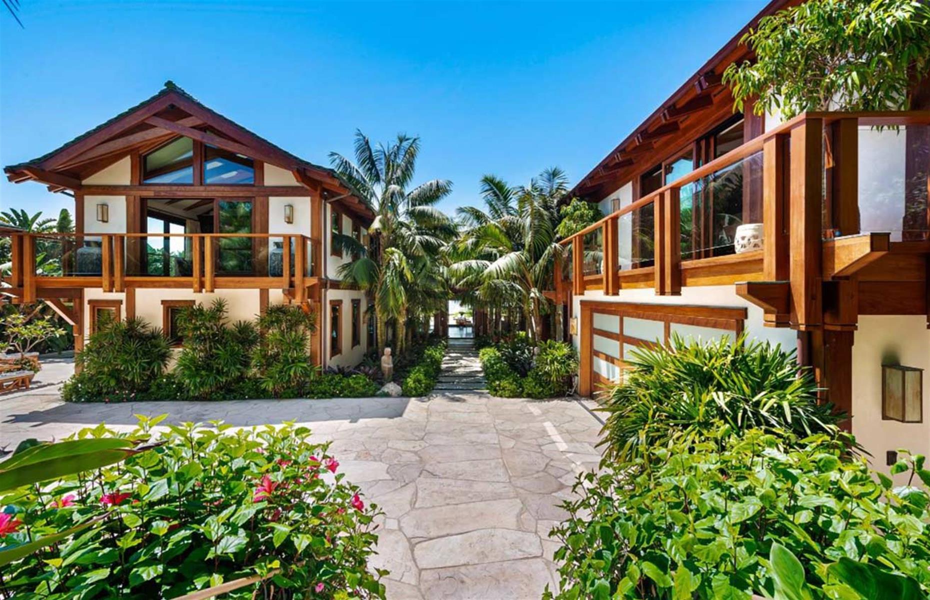 Pierce Brosnan's beachfront mega-mansion, California, USA