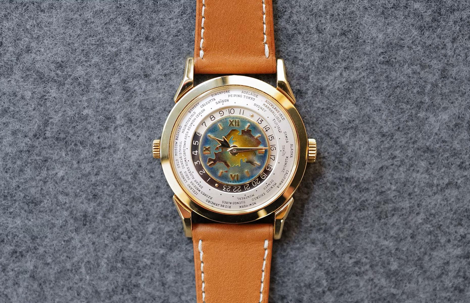 8. Patek Philippe Two-Crown Worldtime Ref 2523 Eurasia: $7.68 million ($9.1m/£6.7m today)