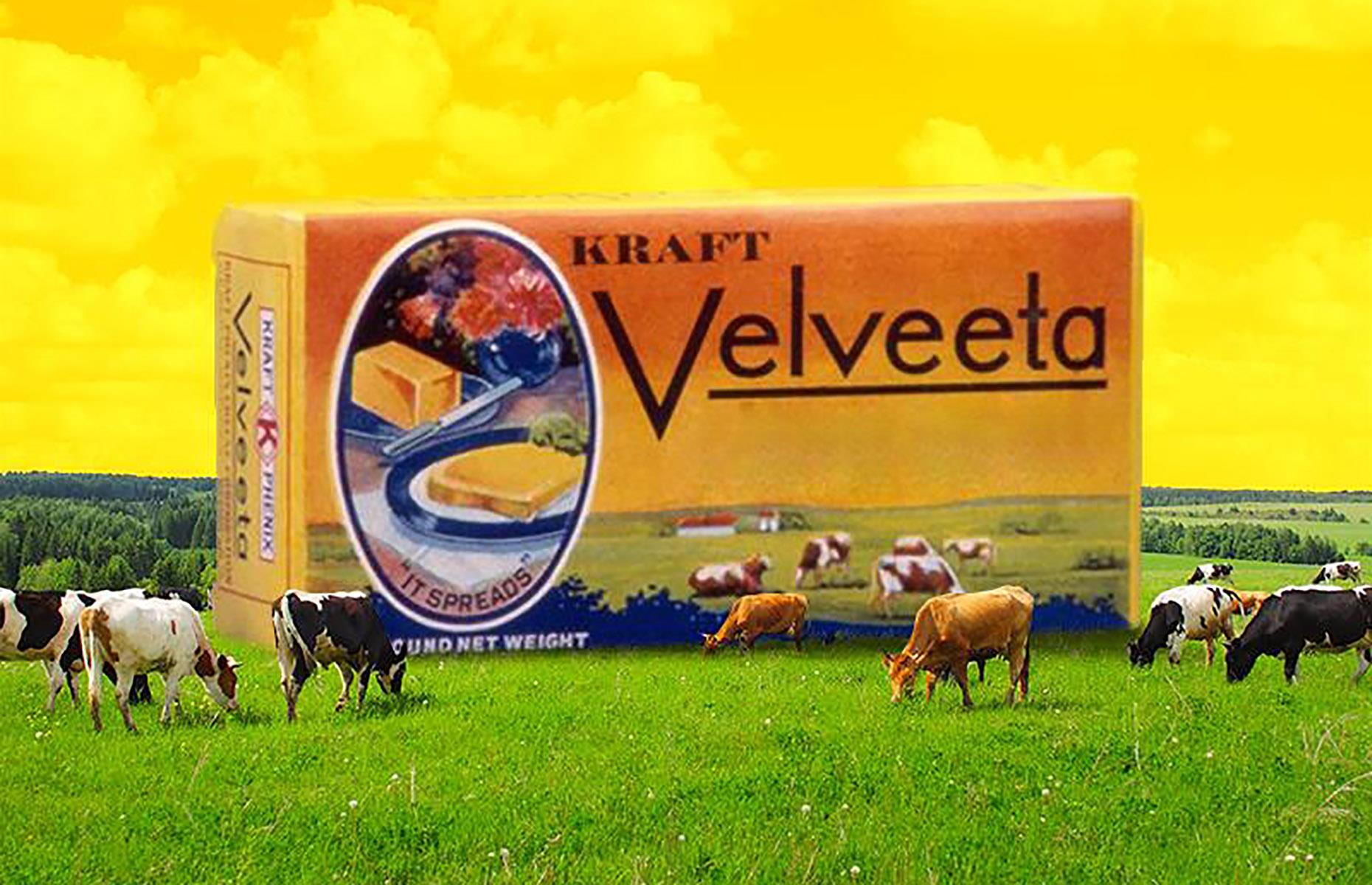 Velveeta was once made from broken cheese wheels