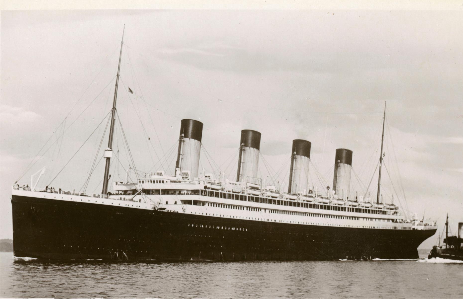 11. RMS Olympic (882 feet)