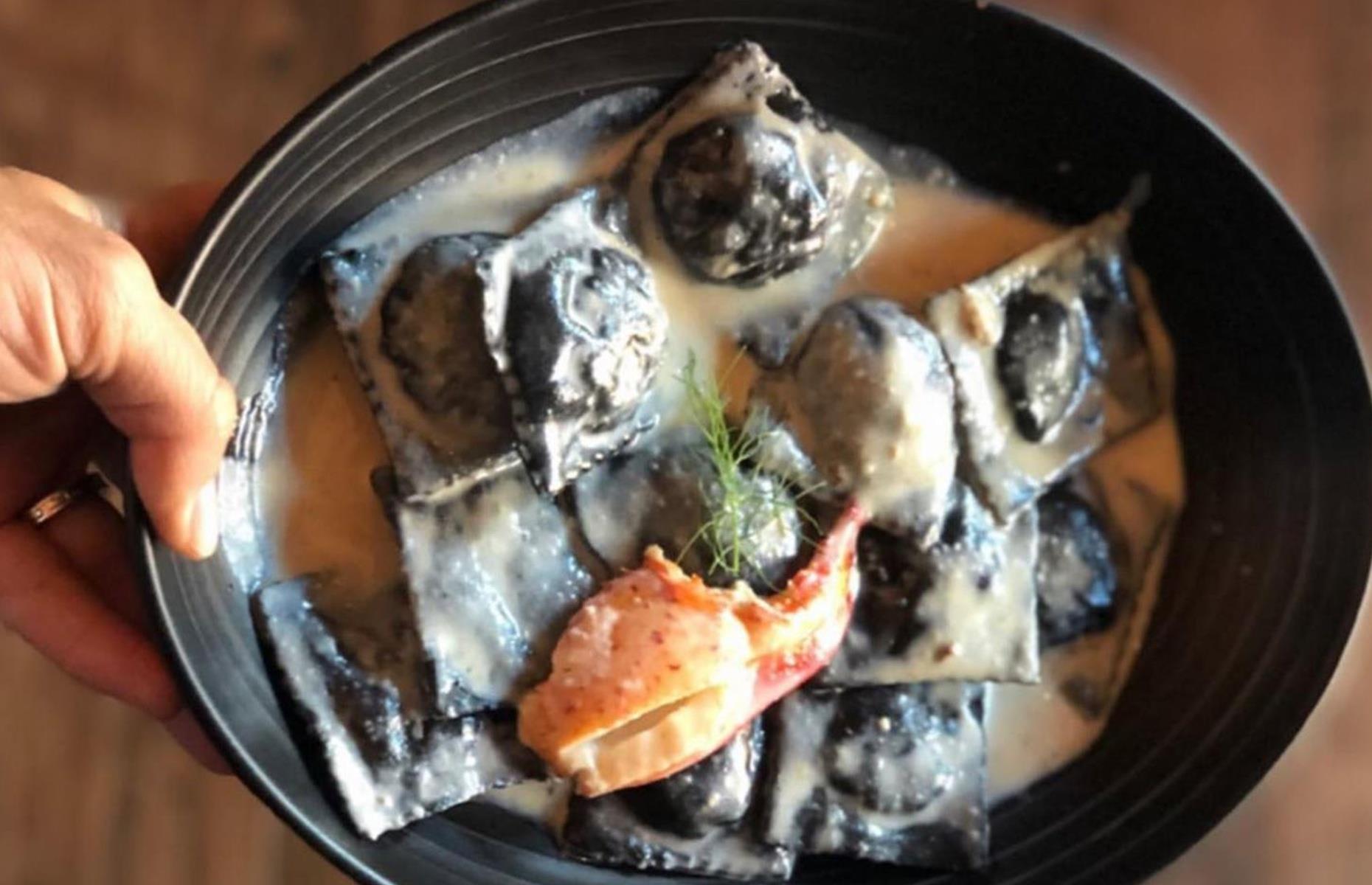 Idaho: black ravioli, ÀLAVITA, Boise