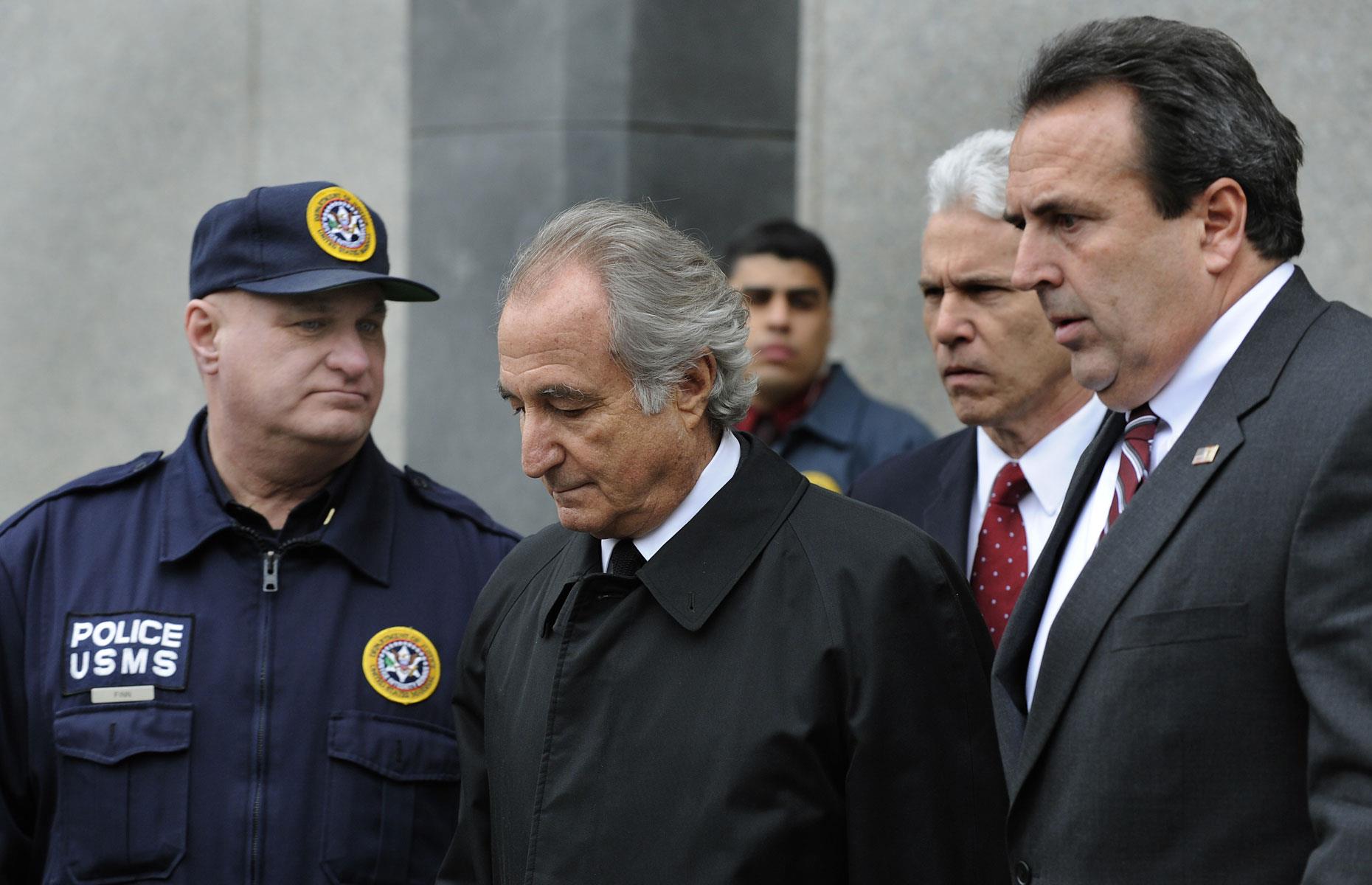 Bernard Madoff: 150-year sentence