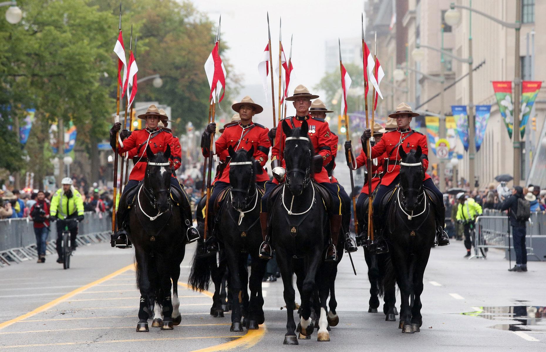 The Royal Canadian Mounted Police is Canada's federal police force