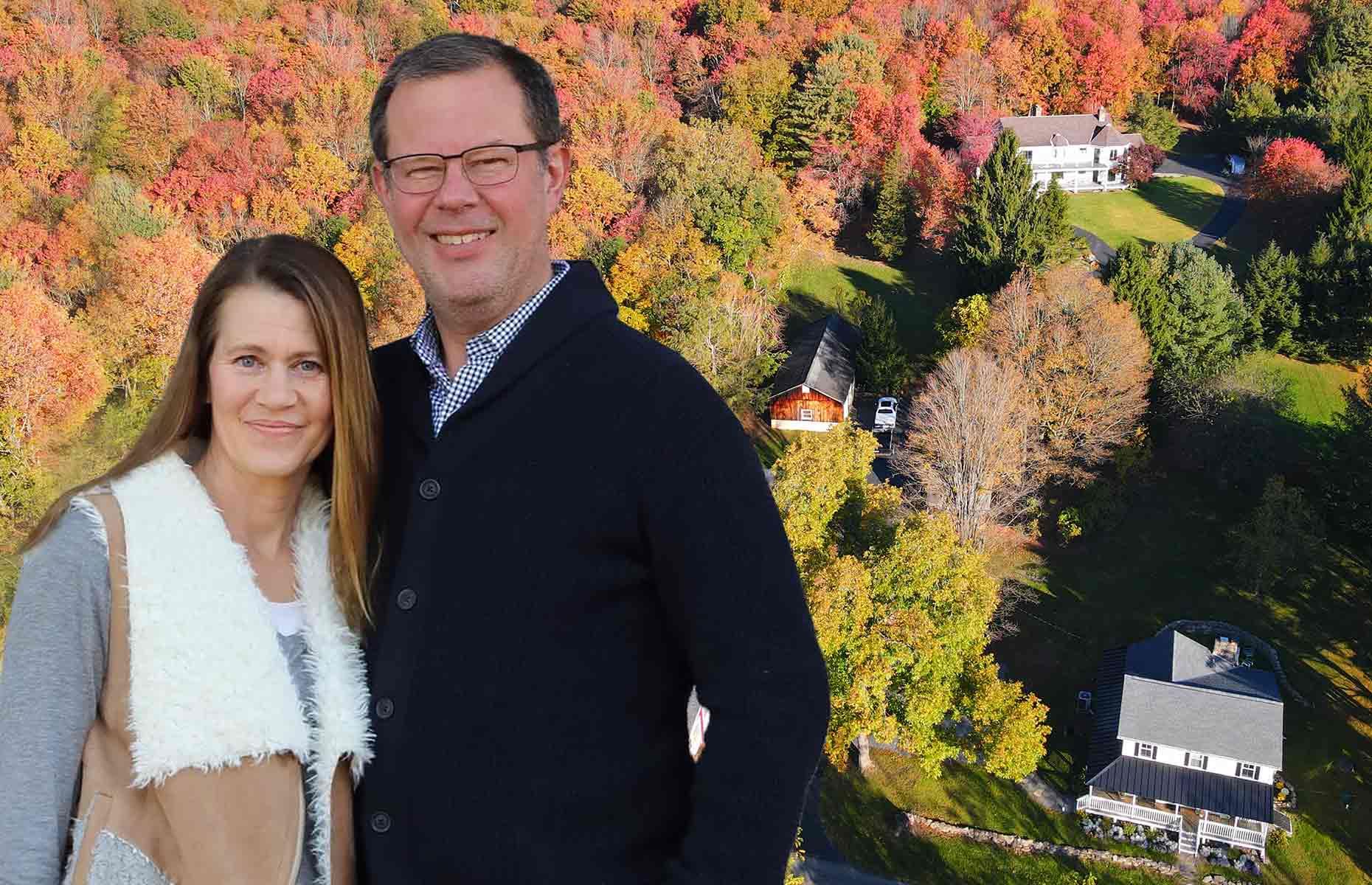 This ambitious couple turned an abandoned farm into their dream home