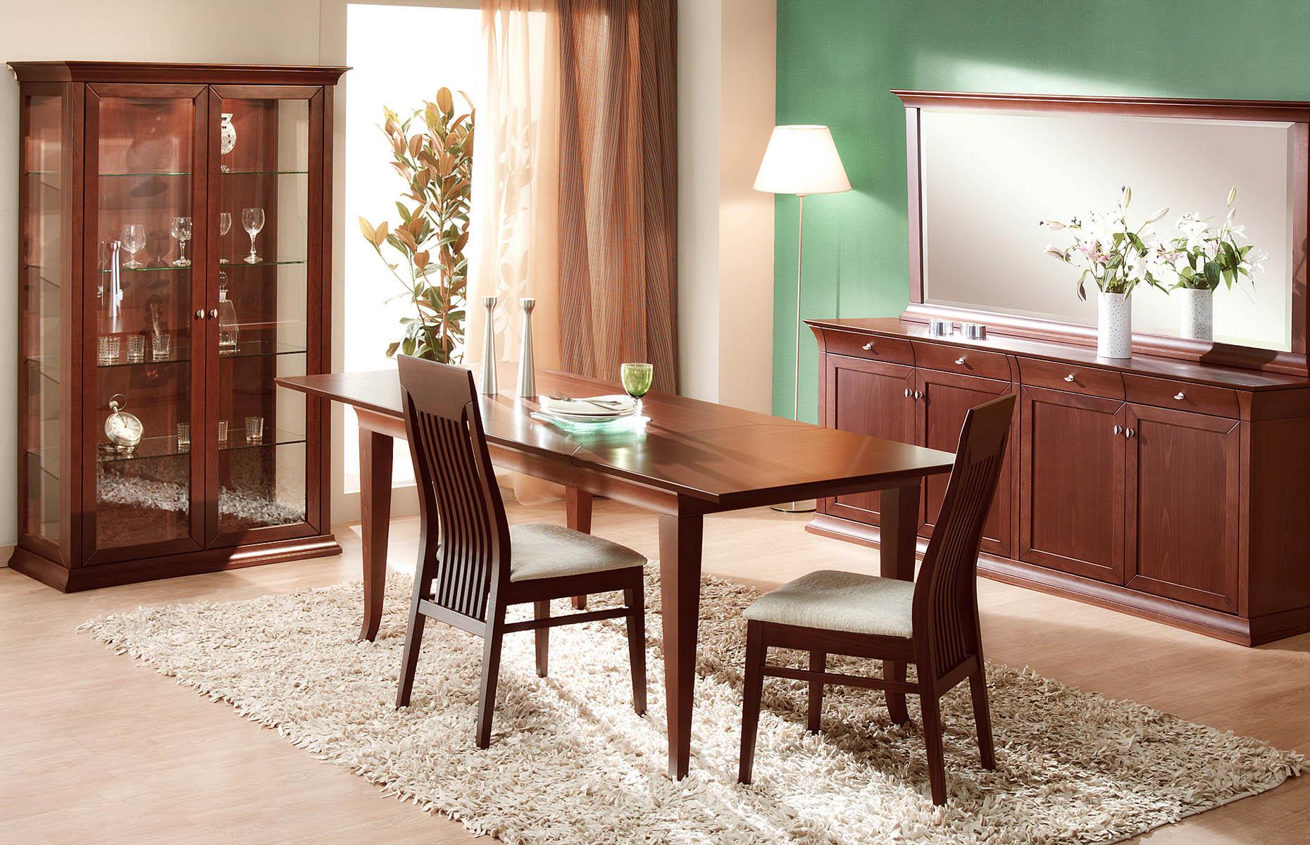 Matching mahogany furniture