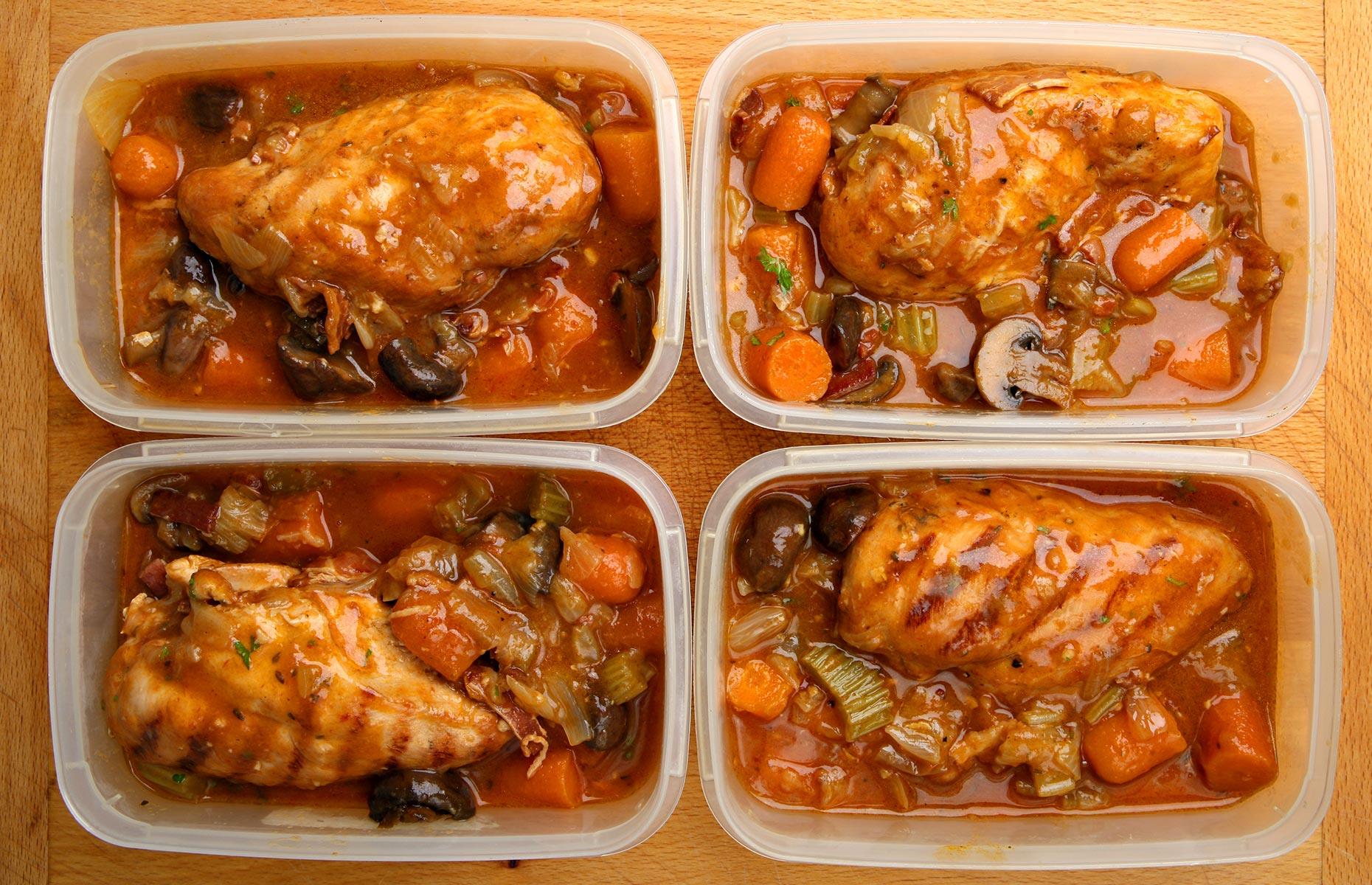 32. Storing hot food wrong