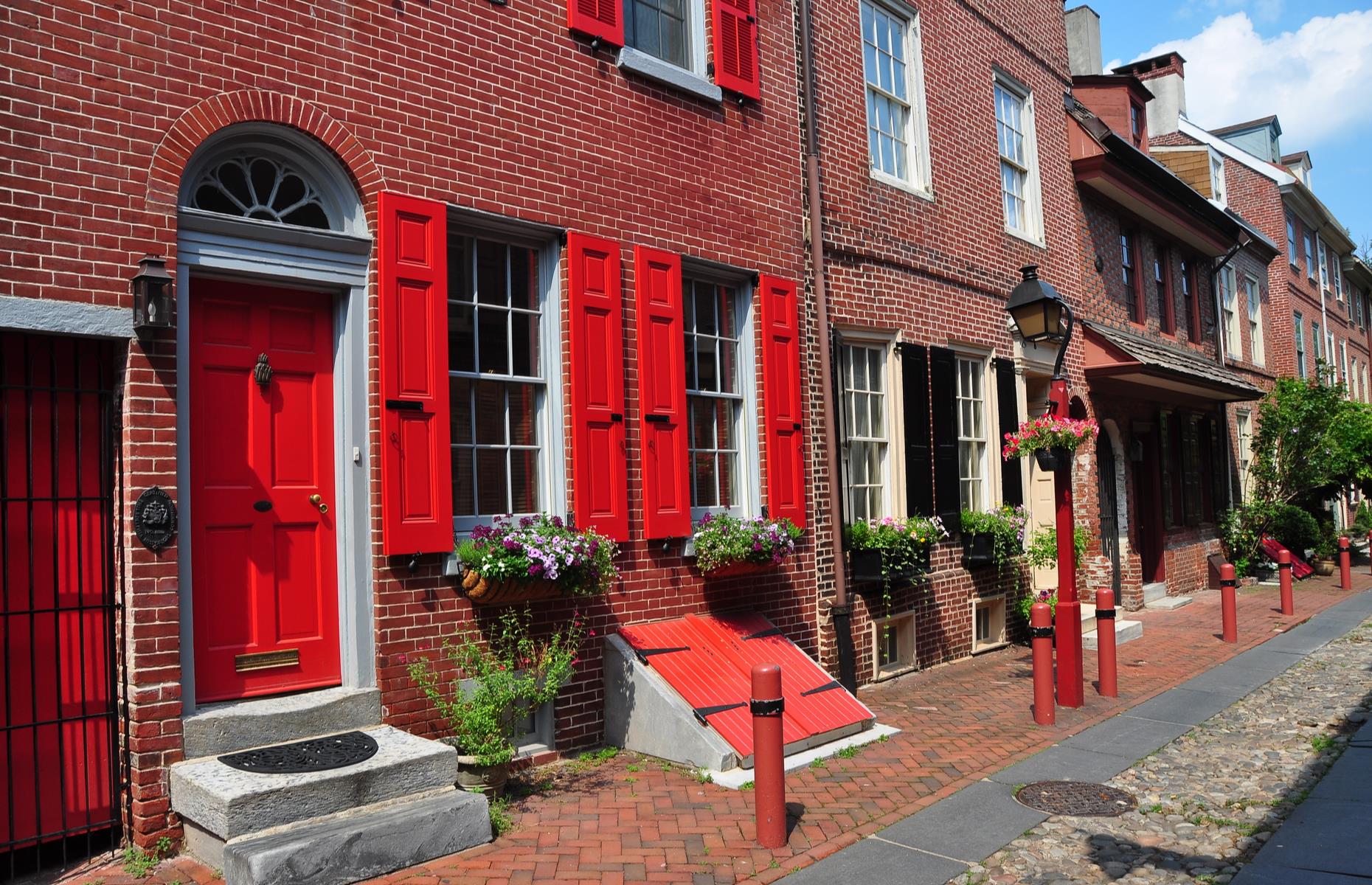 Elfreth's Alley, Philadelphia, Pennsylvania