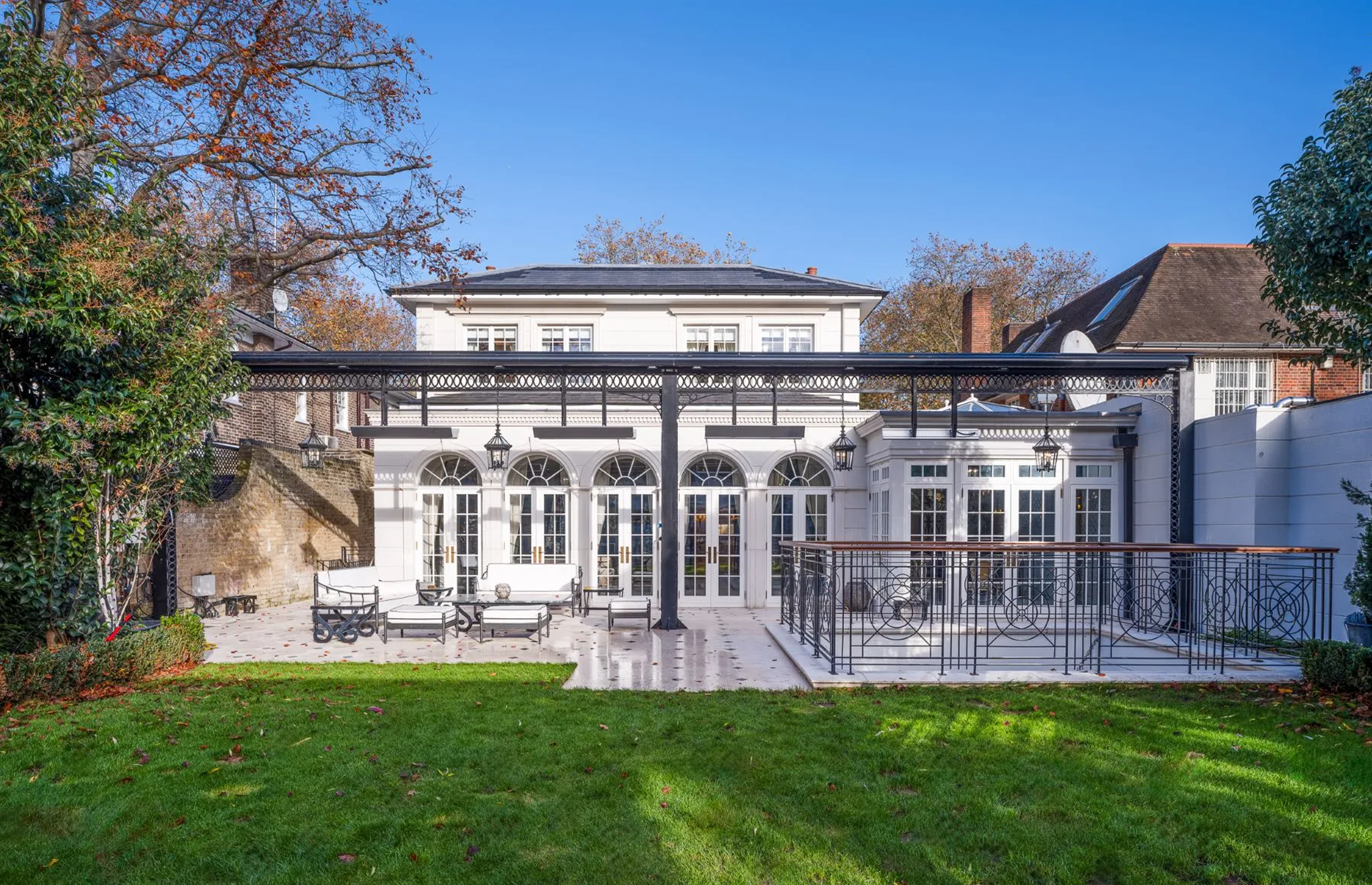 Villa de luxe, quartier St John's Wood, Londres, Angleterre : 189 766 euros le mois