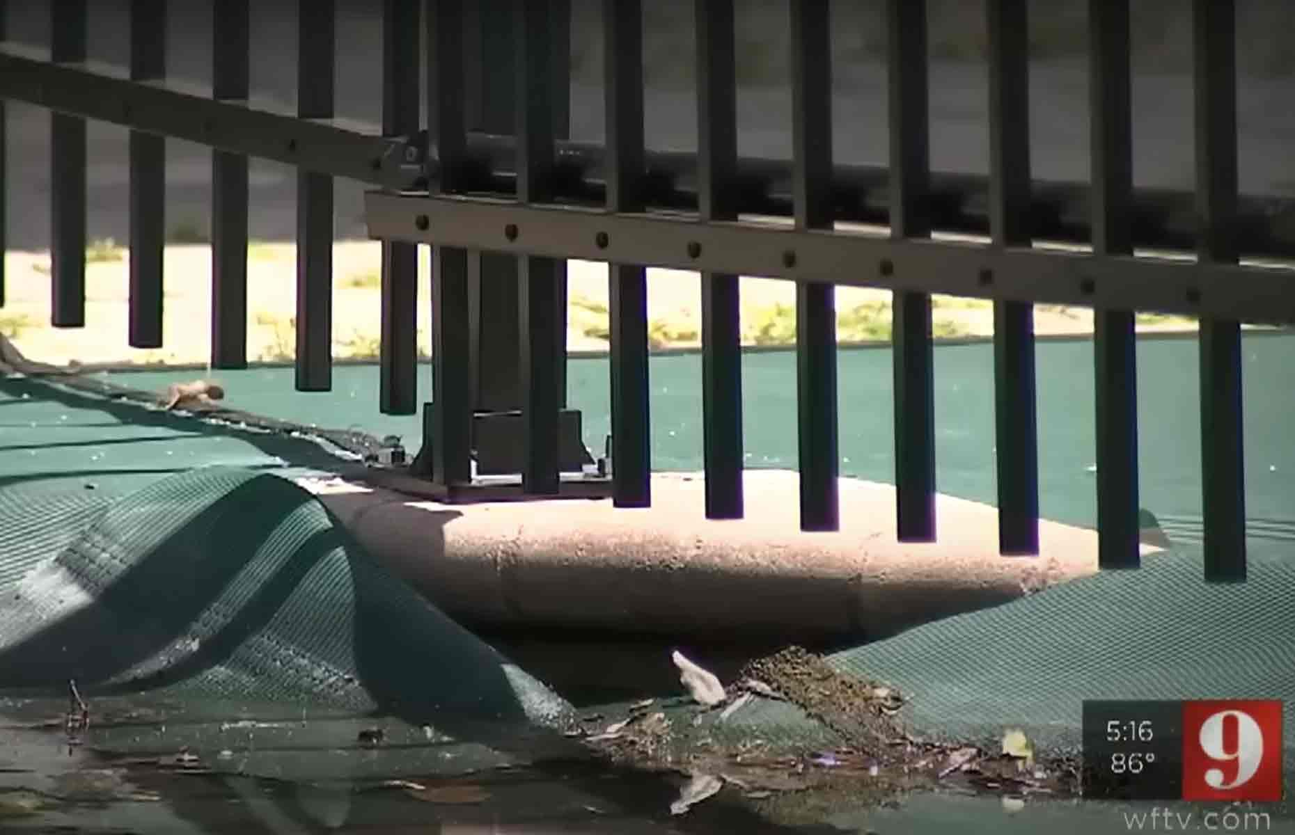 Homeowner built fence through neighbour's swimming pool
