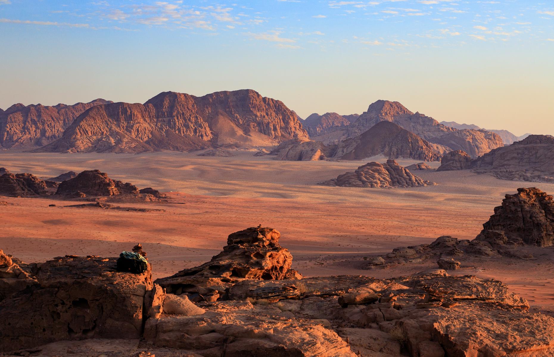 The Wadi Rum Desert, Jordan: Aladdin