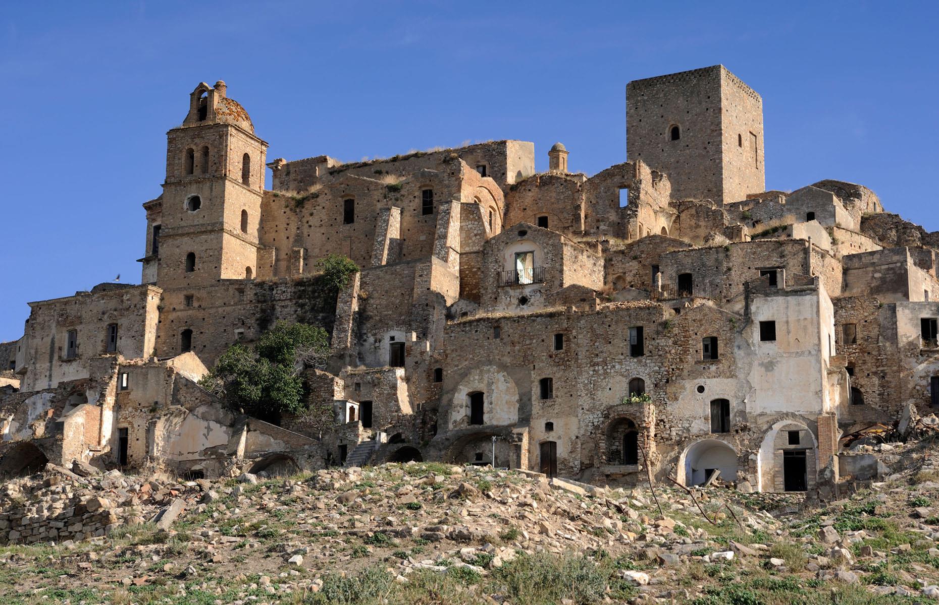 Now: Craco, Italy