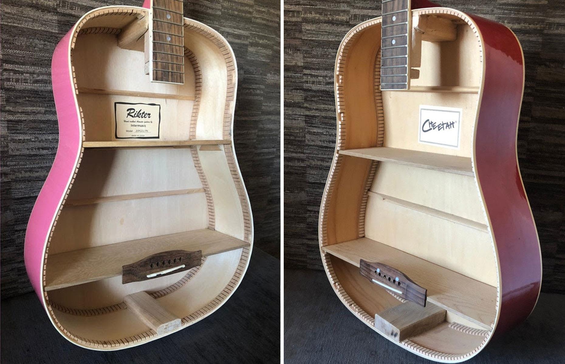 Guitar shelves