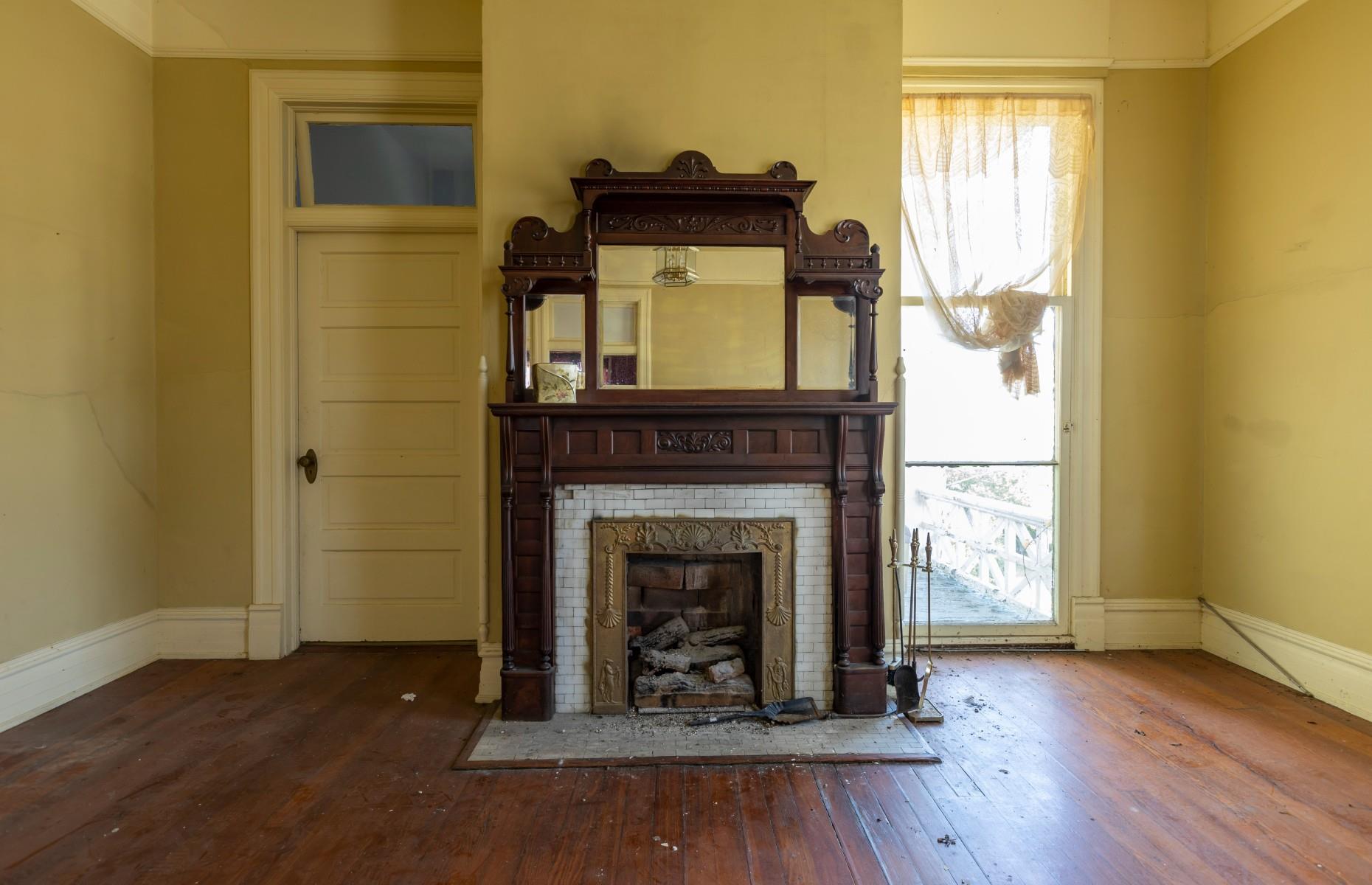 Exquisite fireplace