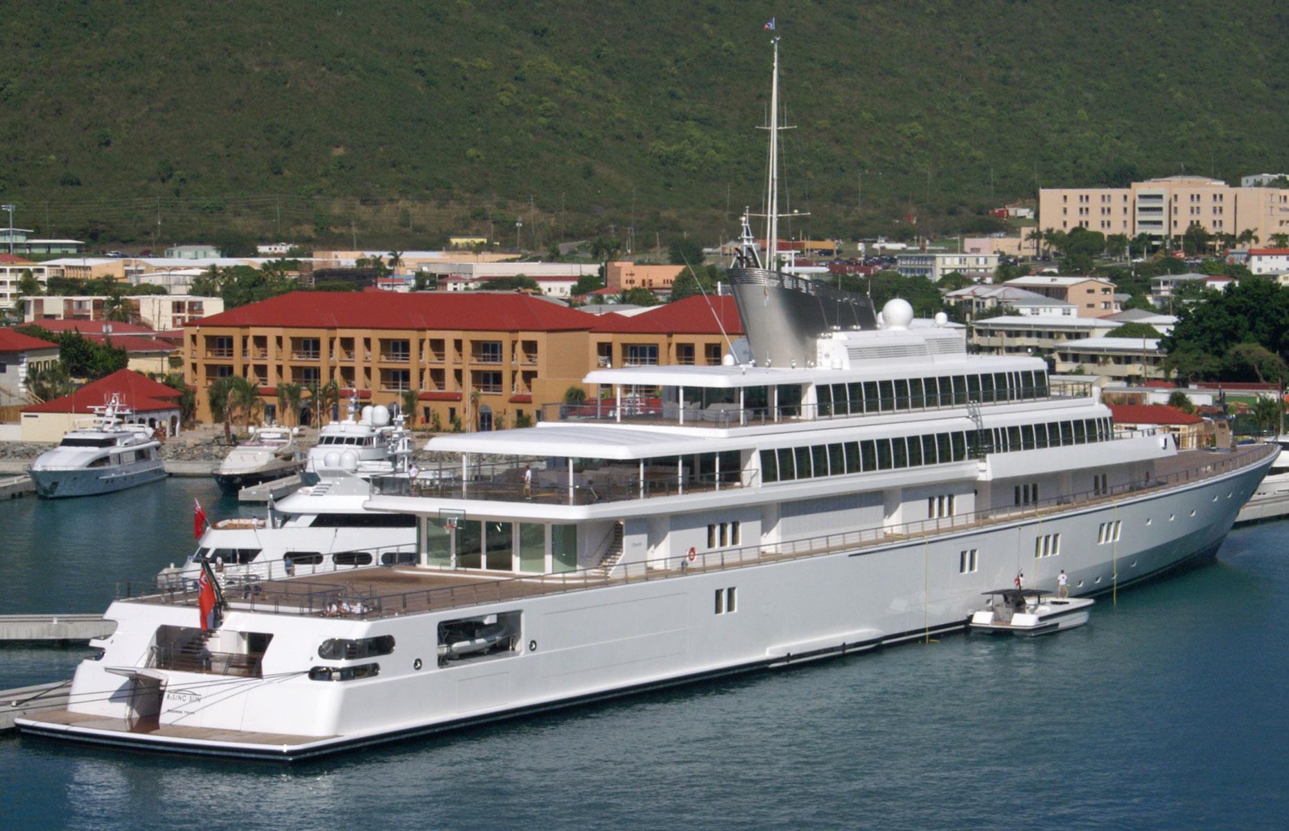 David Geffen's Rising Sun superyacht: $400 million (£323m)