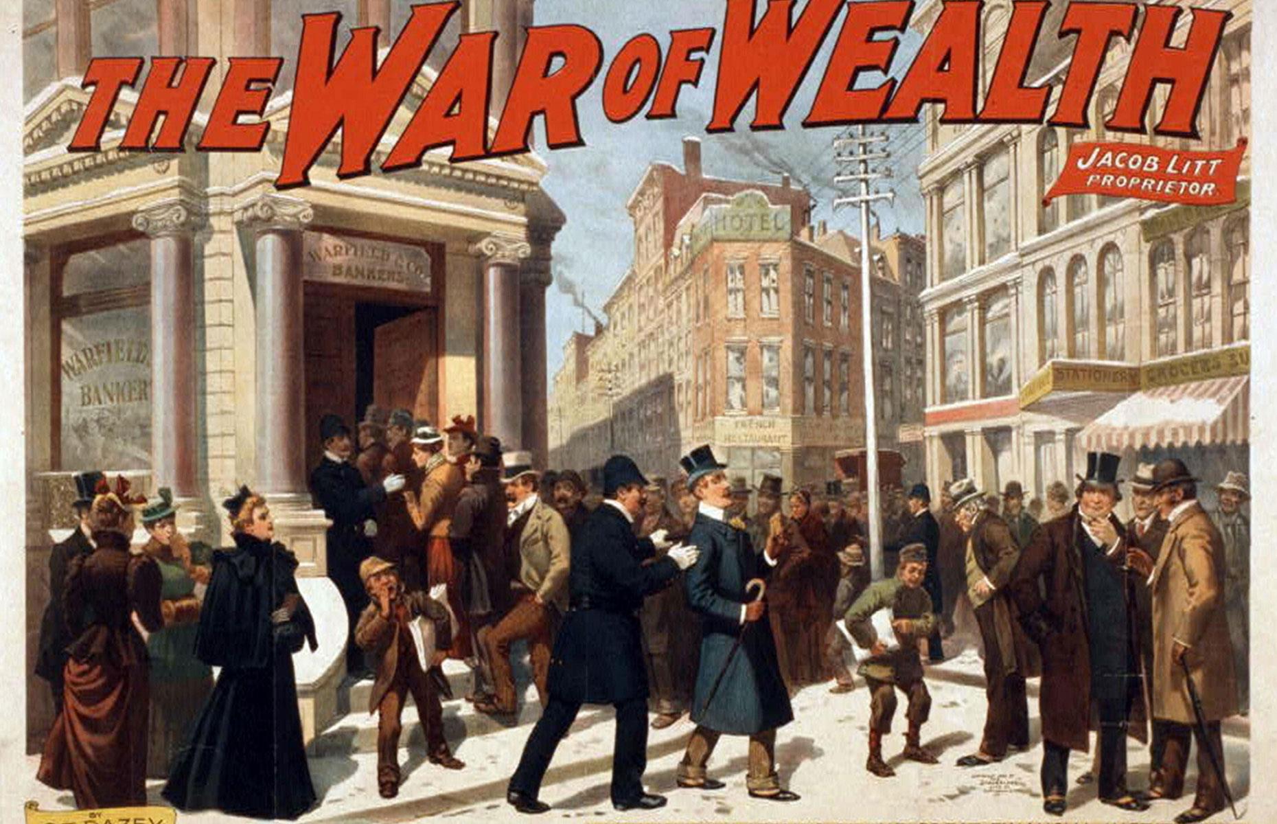 J P Morgan bails out the US government following the Panic of 1893