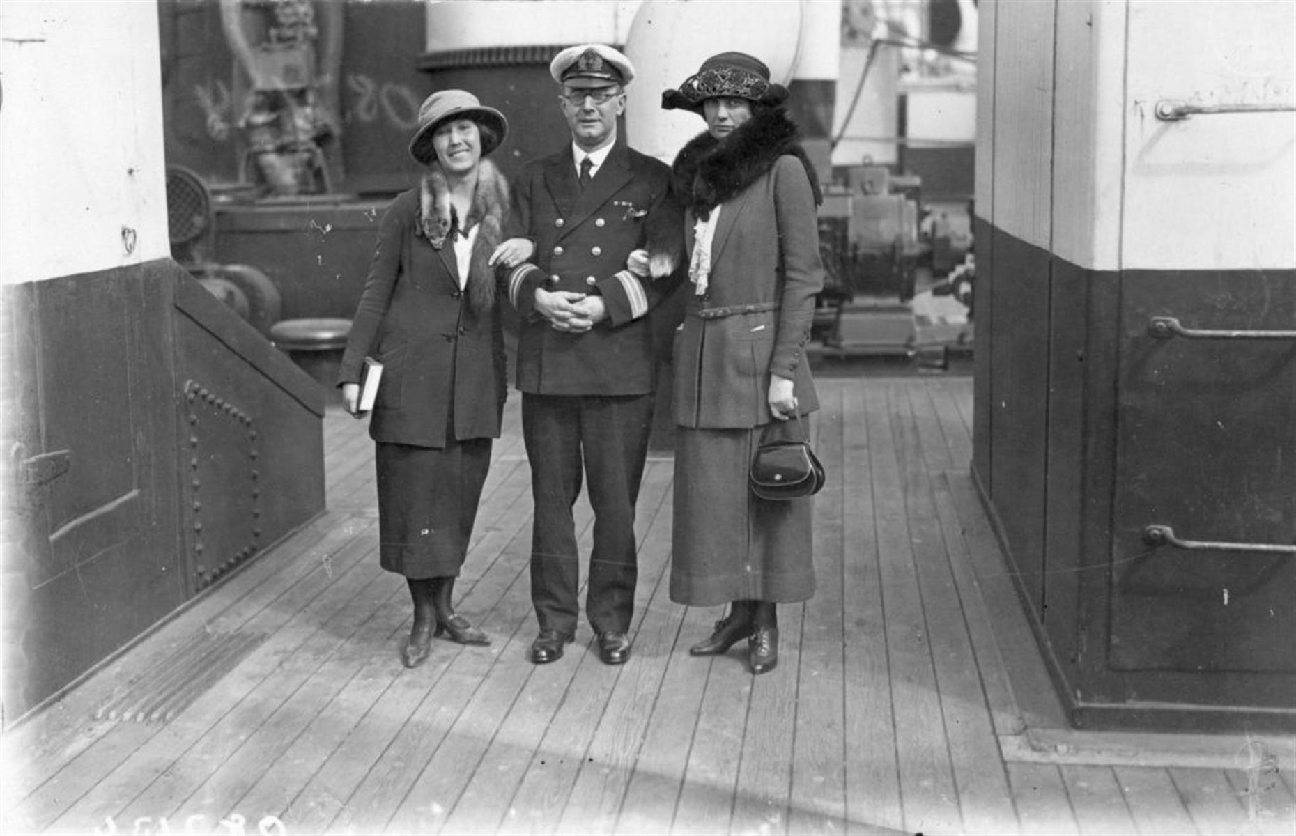 1923: RMS Scythia's deck