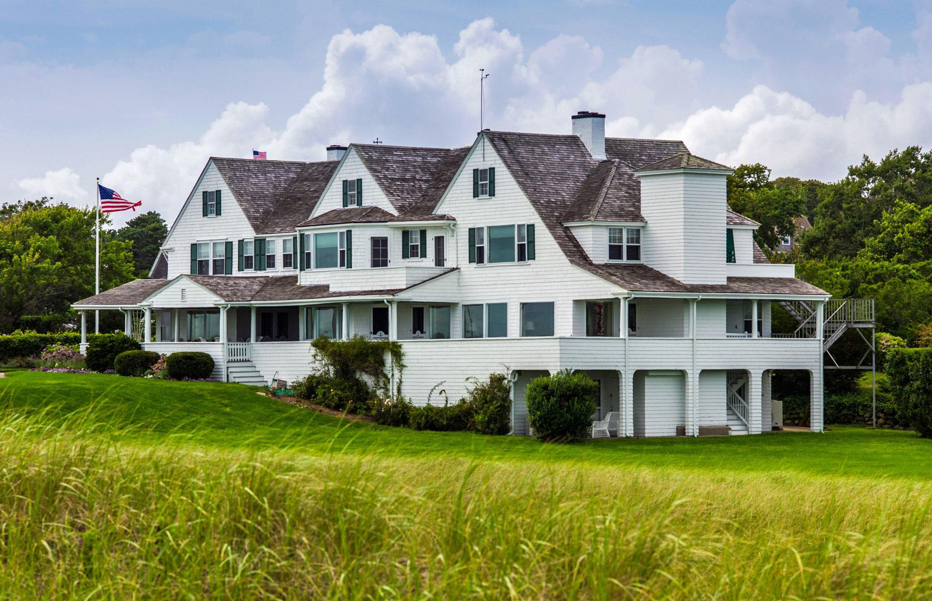 The Kennedy Compound in Hyannis Port, Massachusetts