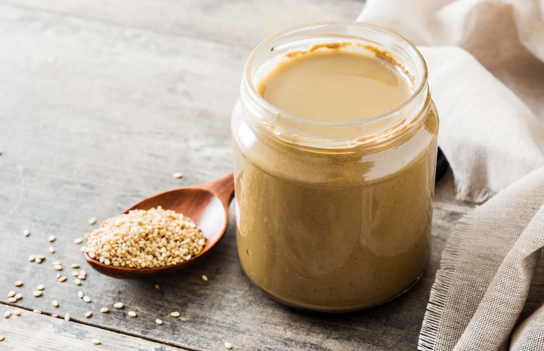 Swap peanut butter for tahini