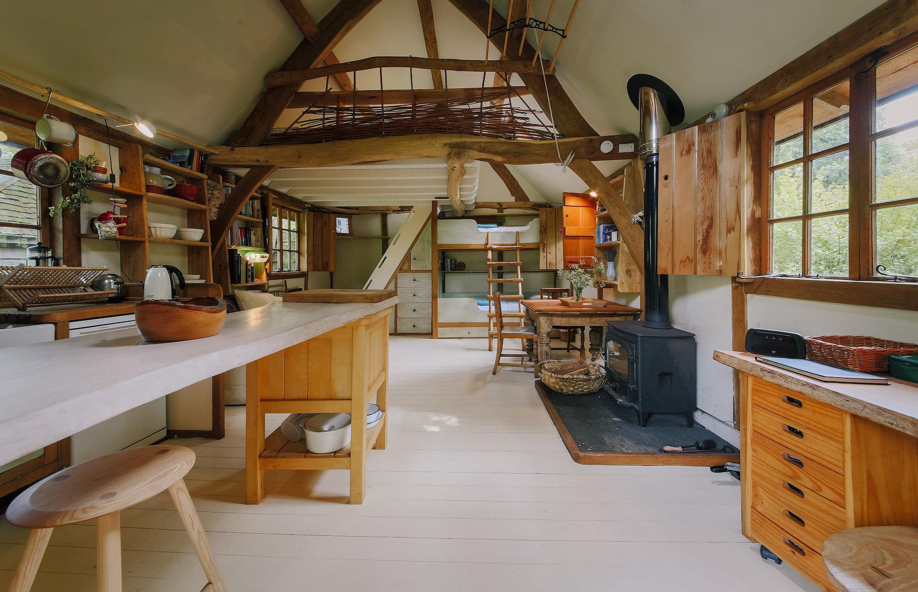 Riverside Cabin, Cornwall, England