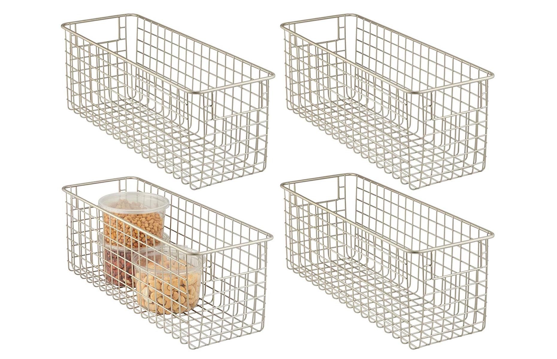 Use the freezer door shelves