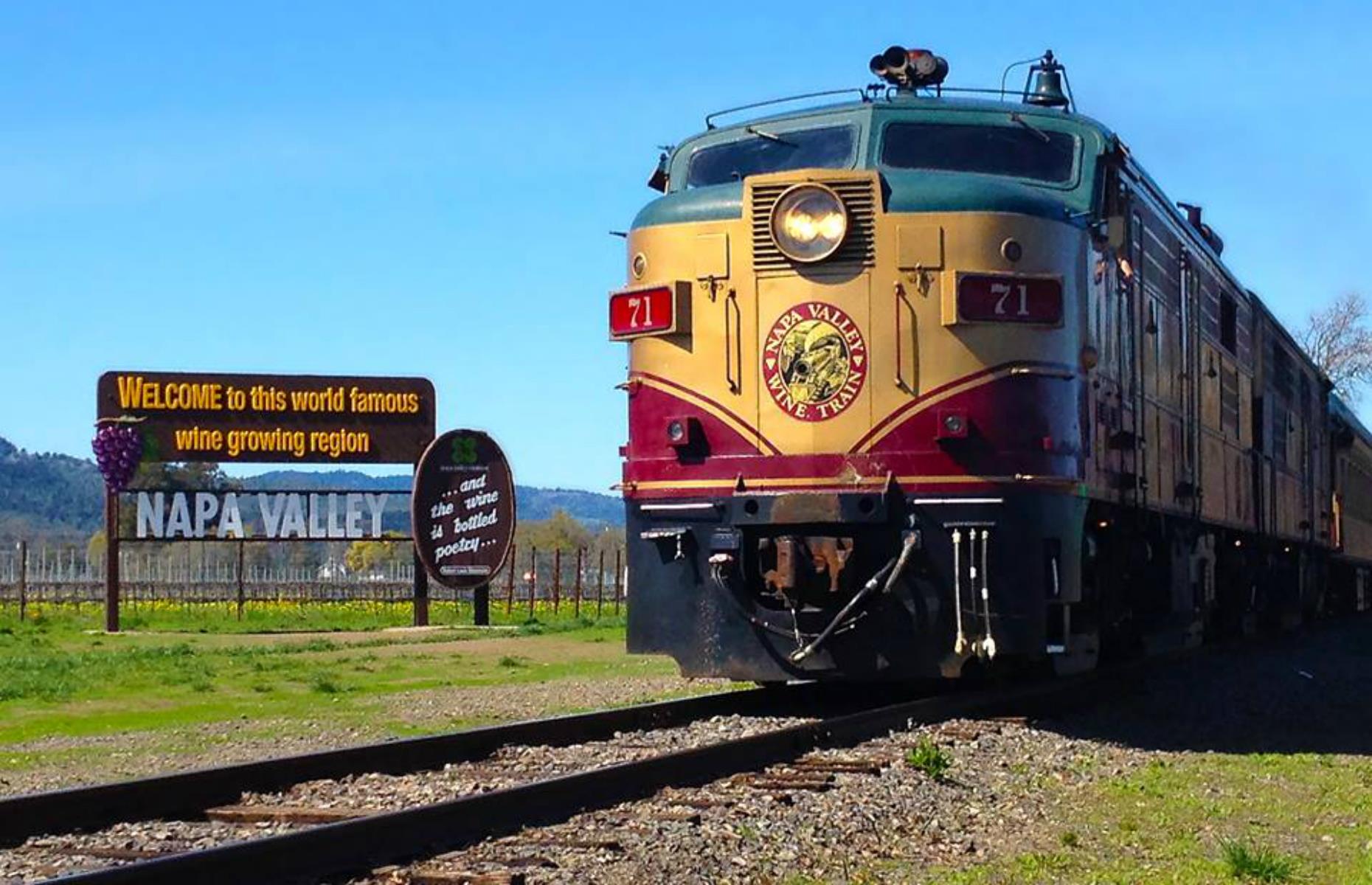 Napa Valley Wine Train, St Helena, California