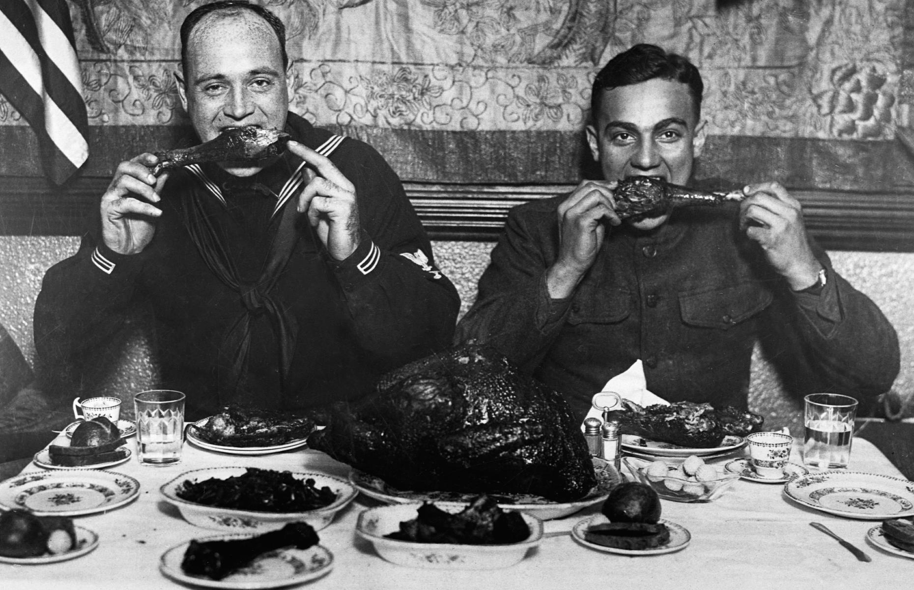 1910s: a soldiers’ feast