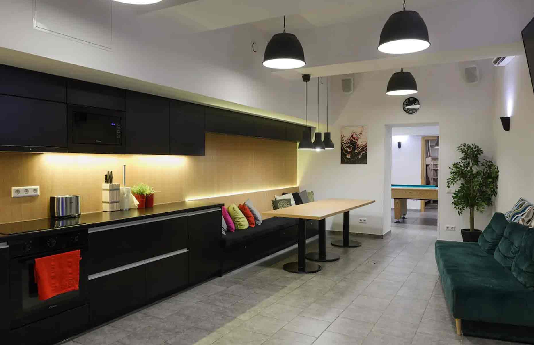 Converted Soviet shelter, Vilnius, Lithuania