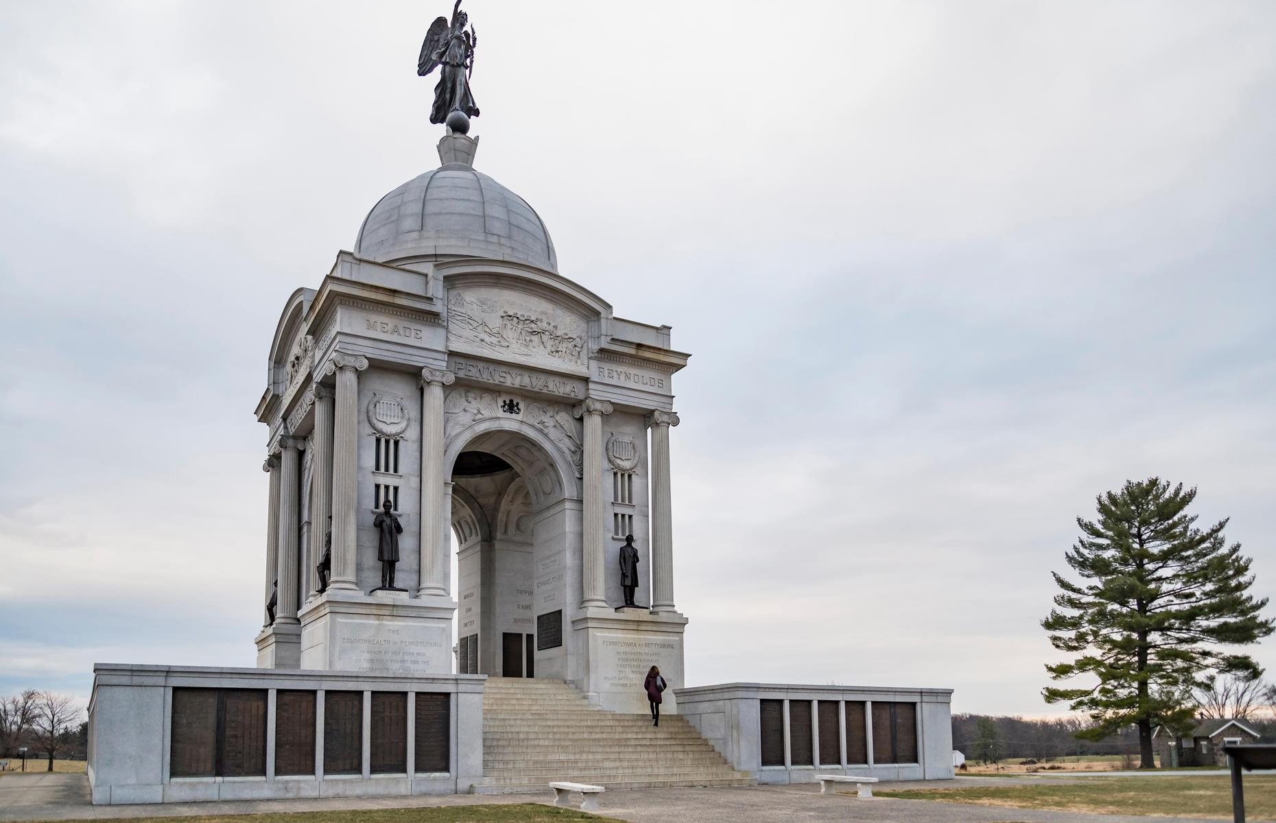 1. Pennsylvania: Gettysburg National Military Park, Gettysburg