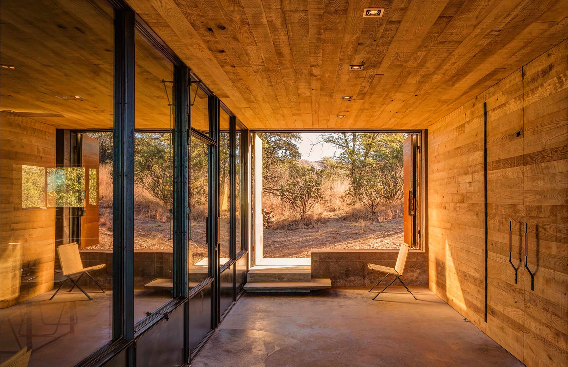 Secure desert house, Arizona, USA