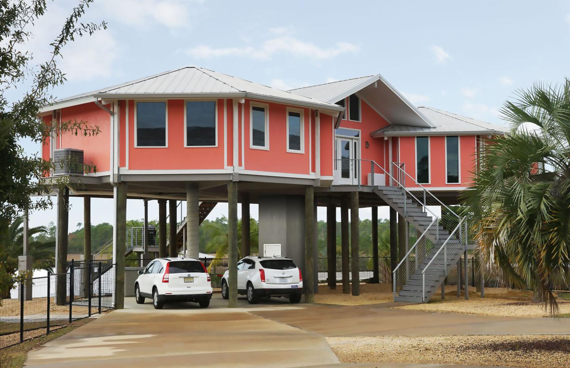 Home on stilts: Hurricane-proof homes that could save your life