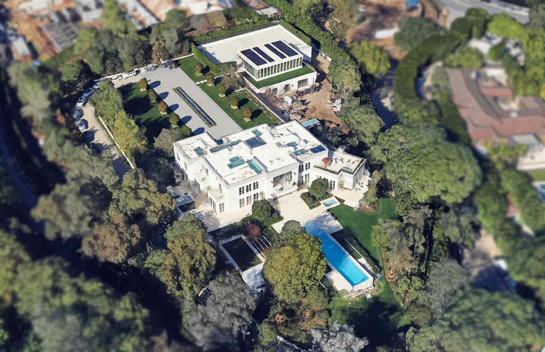 Beyoncé and Jay-Z's second rental mansion in Holmby Hills, California