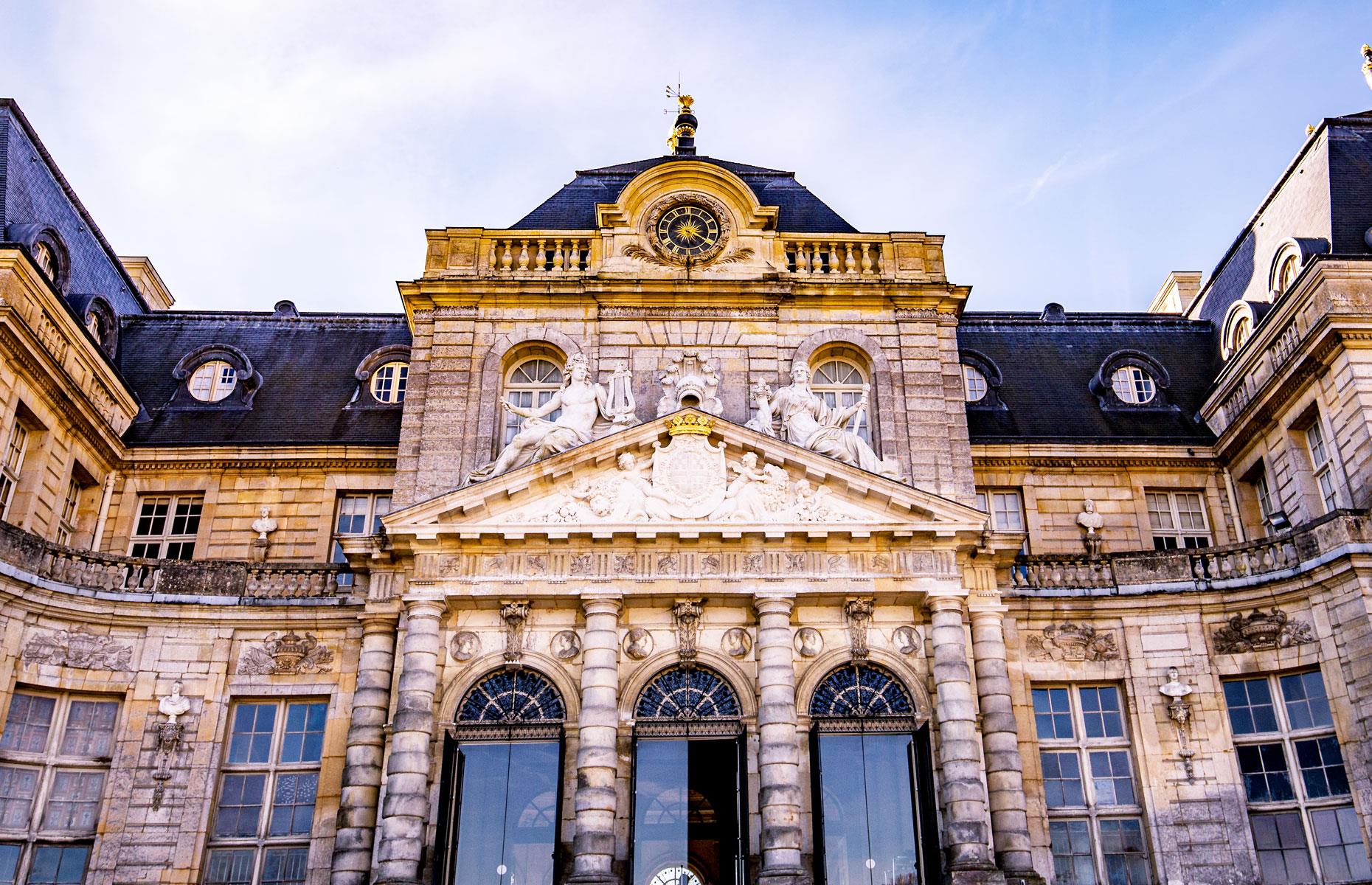 Die Vorlage: Schloss Vaux-le-Vicomte, Maincy, Frankreich