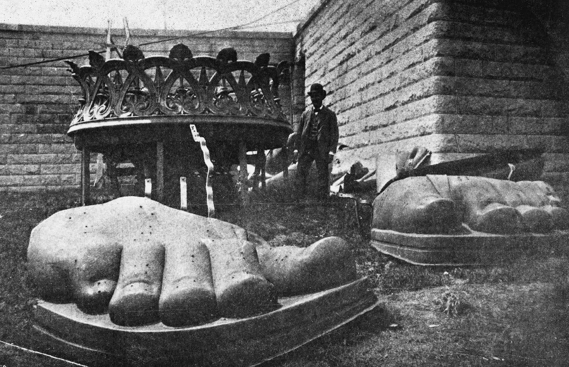 1885: Lady Liberty’s first steps