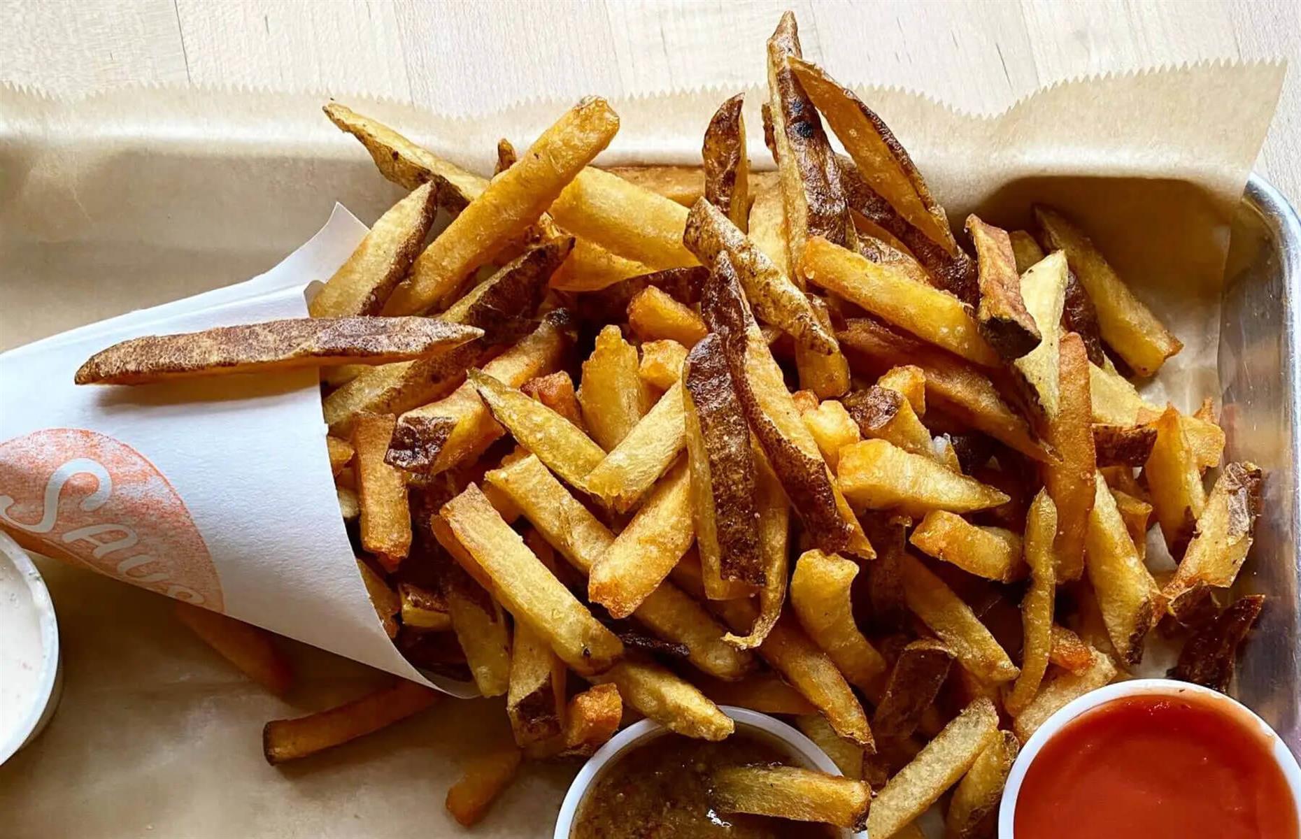 You'll definitely want fries with that