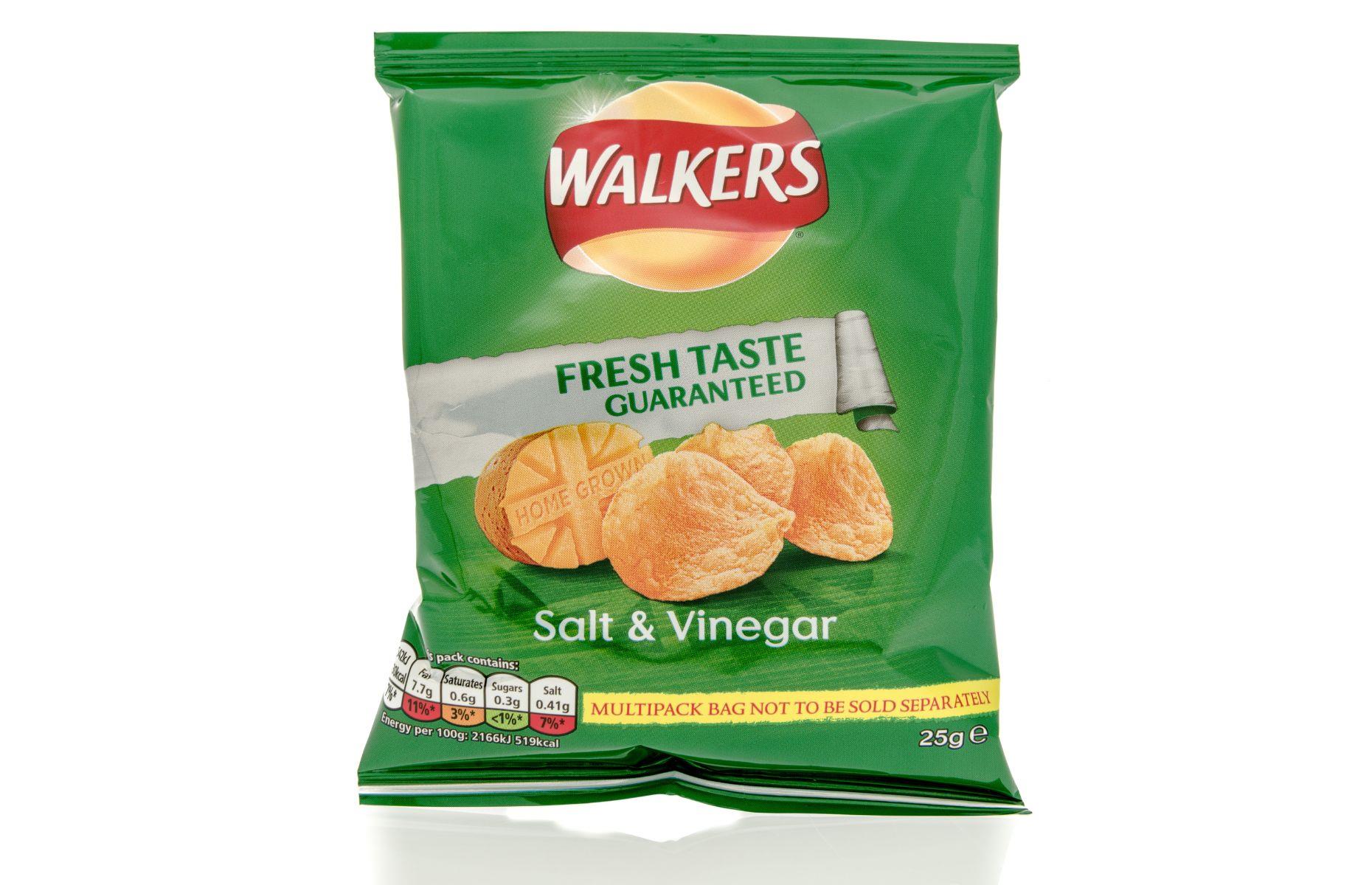 3. Walkers Salt & Vinegar