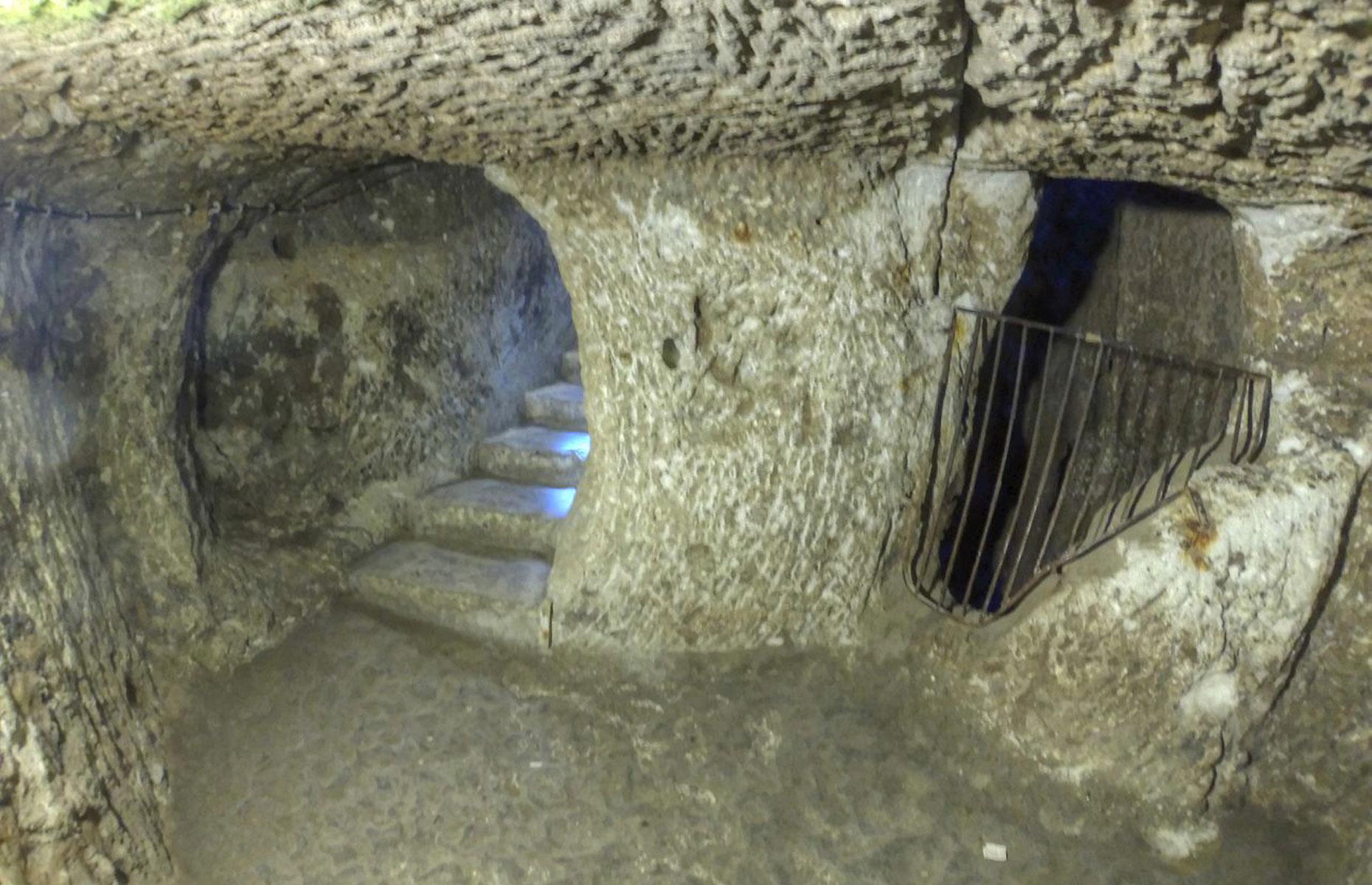 Derinkuyu Underground City's fourth-level living areas