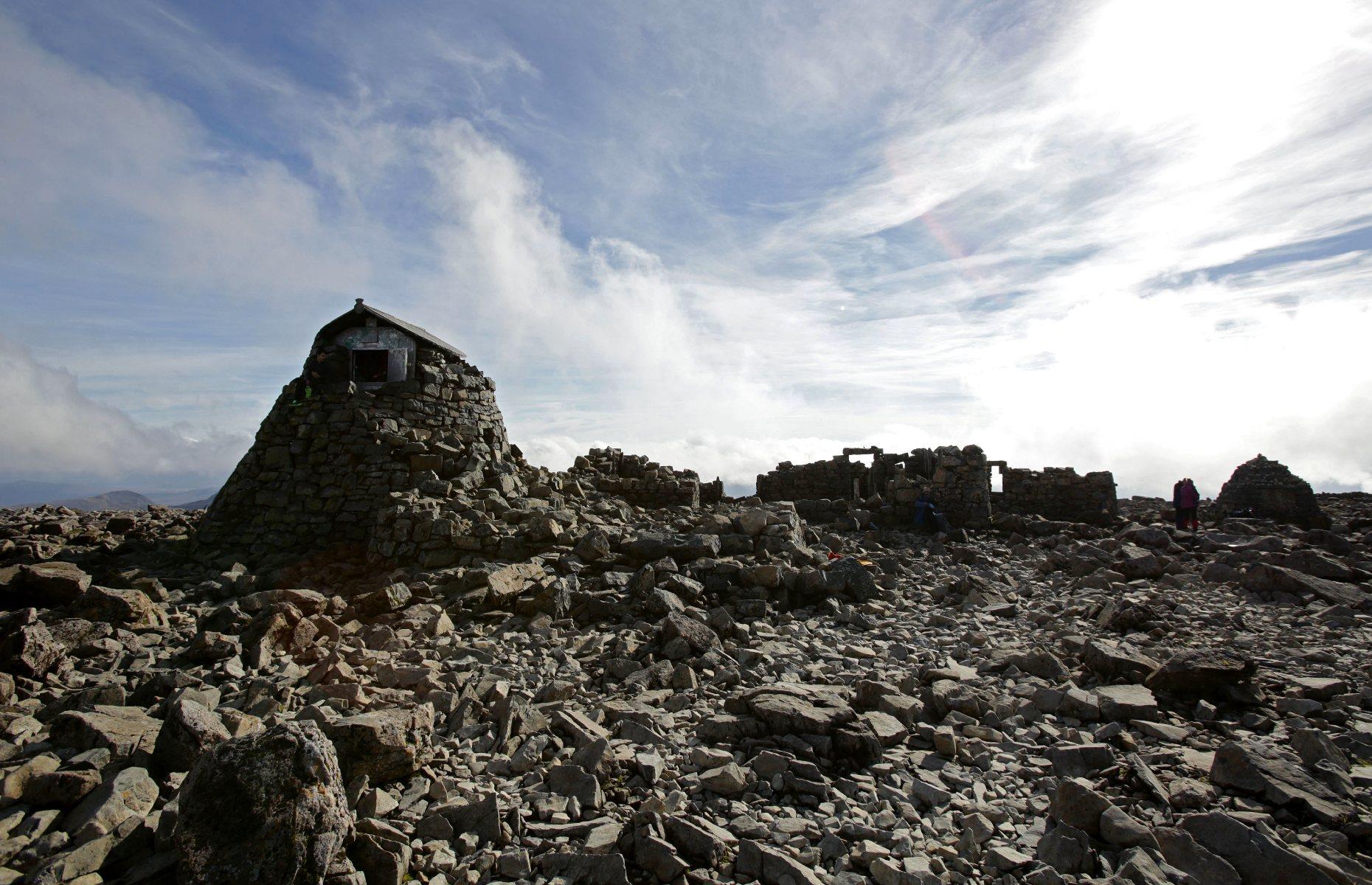 Britain’s highest weather observatory was on top of the highest mountain