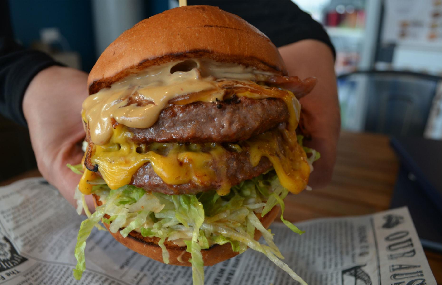 The ‘Big Bare’ burger