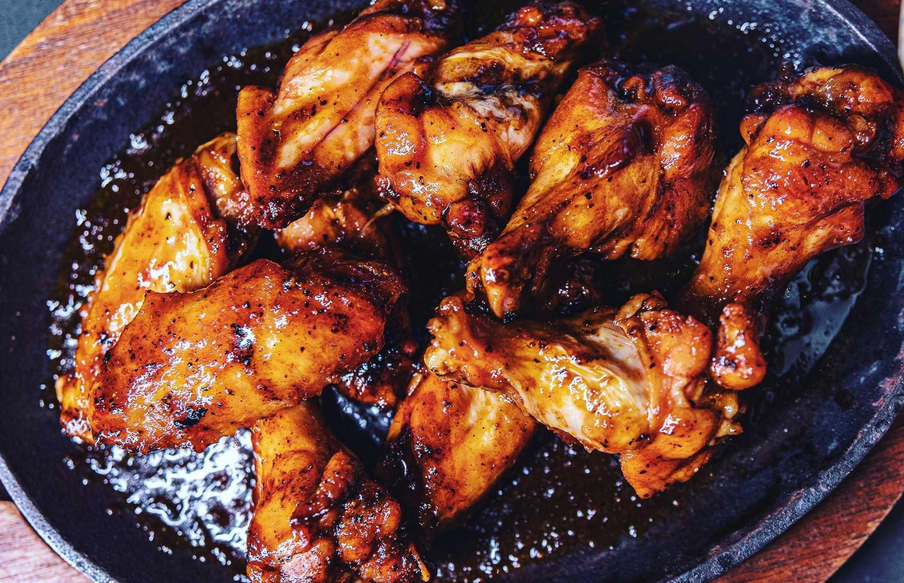 North Carolina: Smoked Midwood Wings, Midwood Smokehouse, various locations